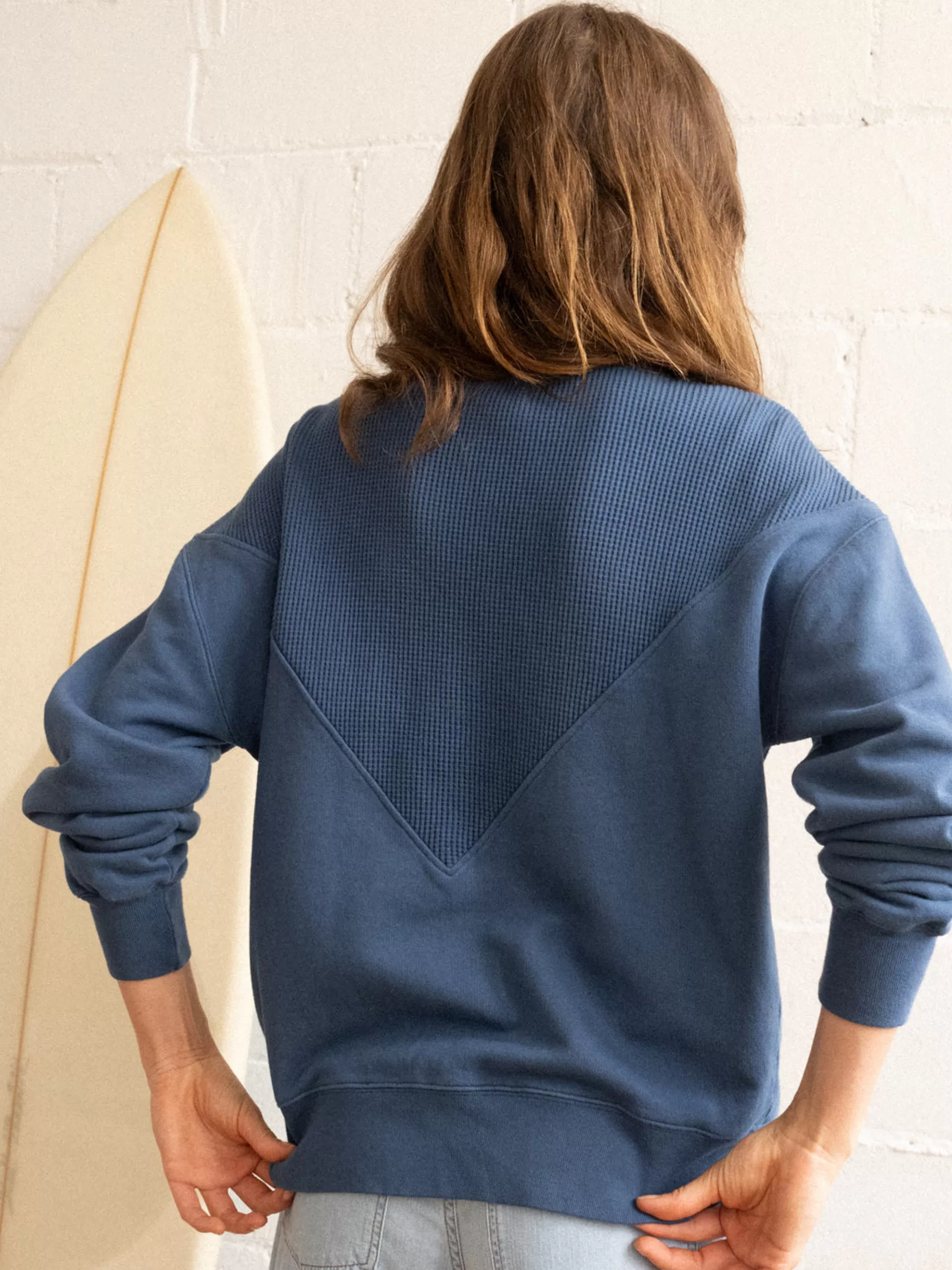 TWOTHIRDS Sweatshirts-Alka Bijou Bleu