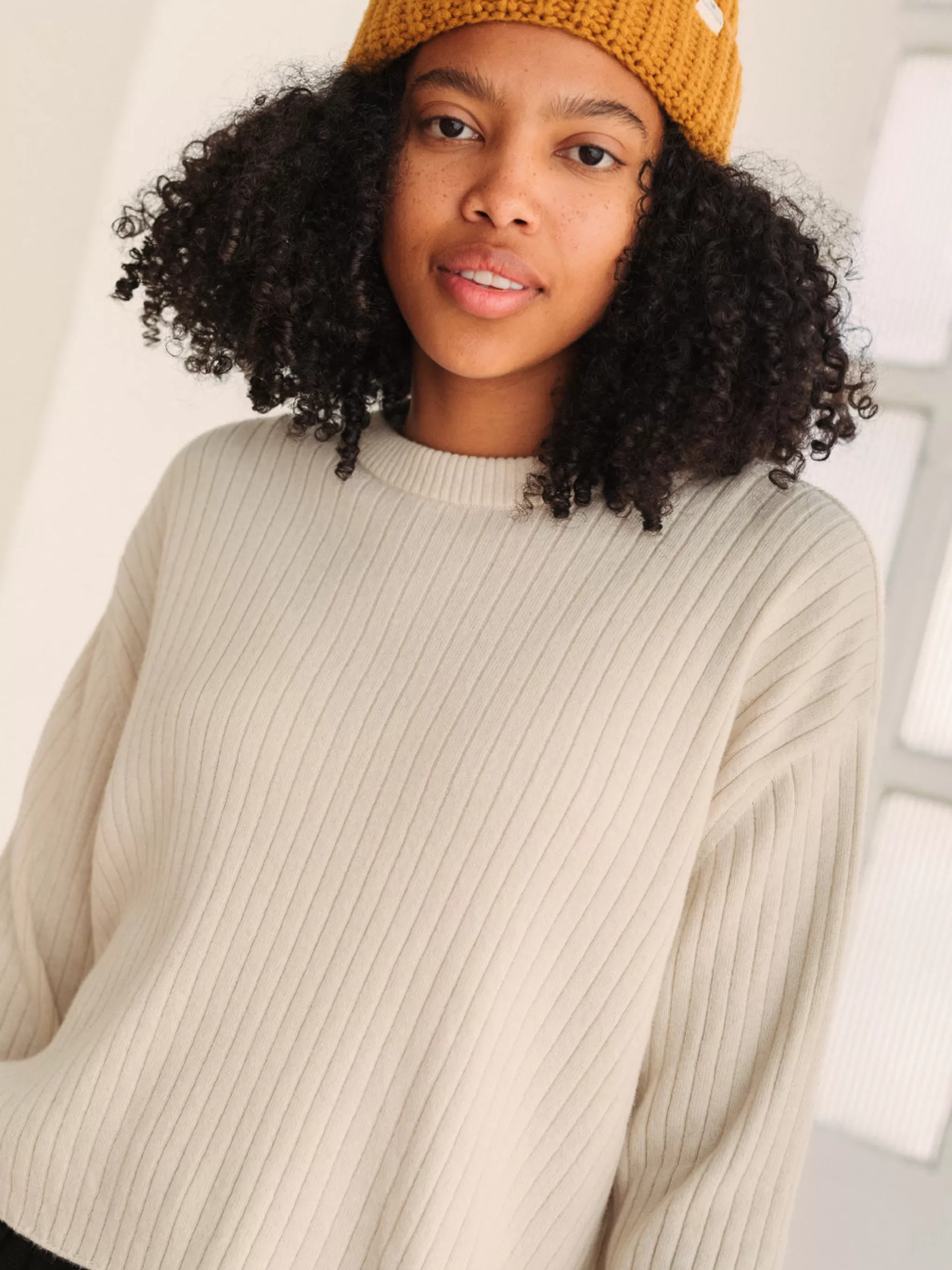 TWOTHIRDS Knits-Ambre Ecru