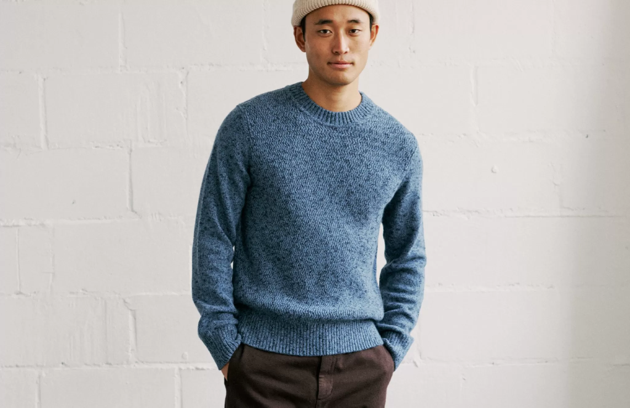 TWOTHIRDS Knits-Amorgos Bleu Melange