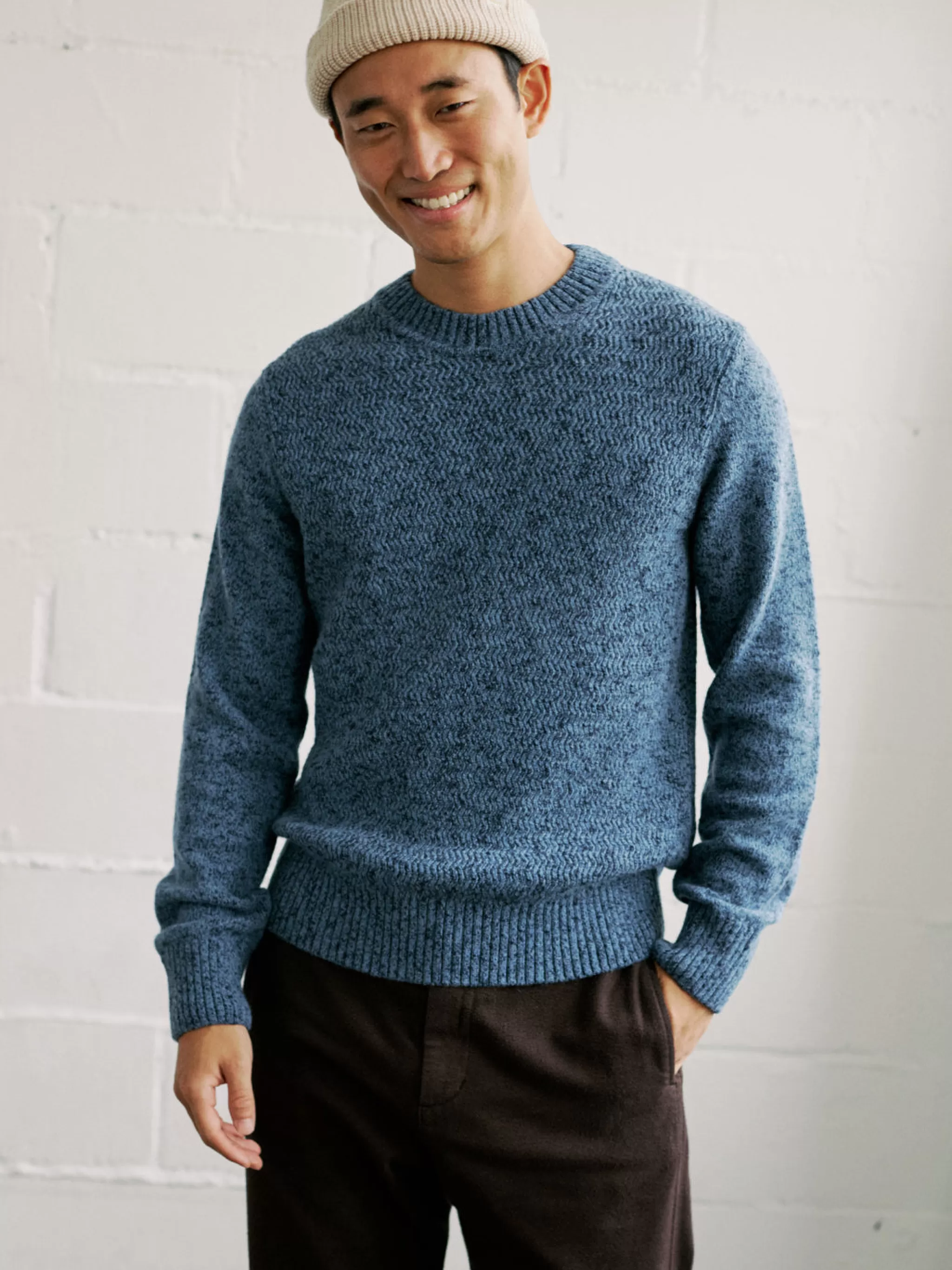 TWOTHIRDS Knits-Amorgos Bleu Melange