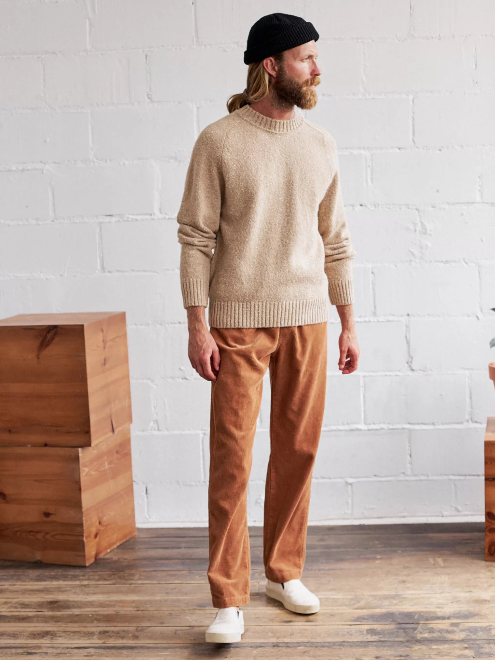 TWOTHIRDS Knits-Anafe Beige Melange