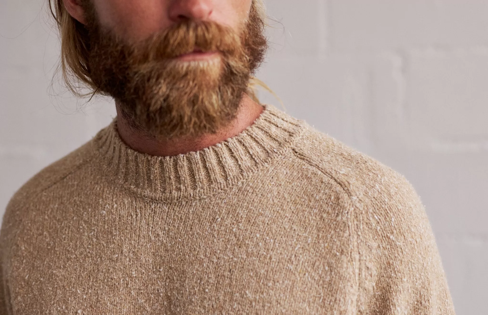 TWOTHIRDS Knits-Anafe Beige Melange