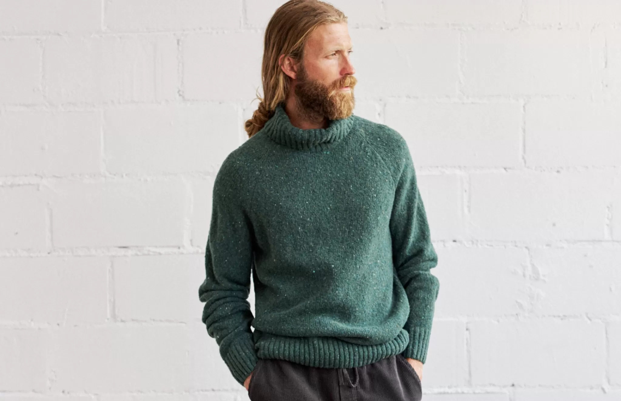 TWOTHIRDS Knits-Angistri Neps Multicolore Vert