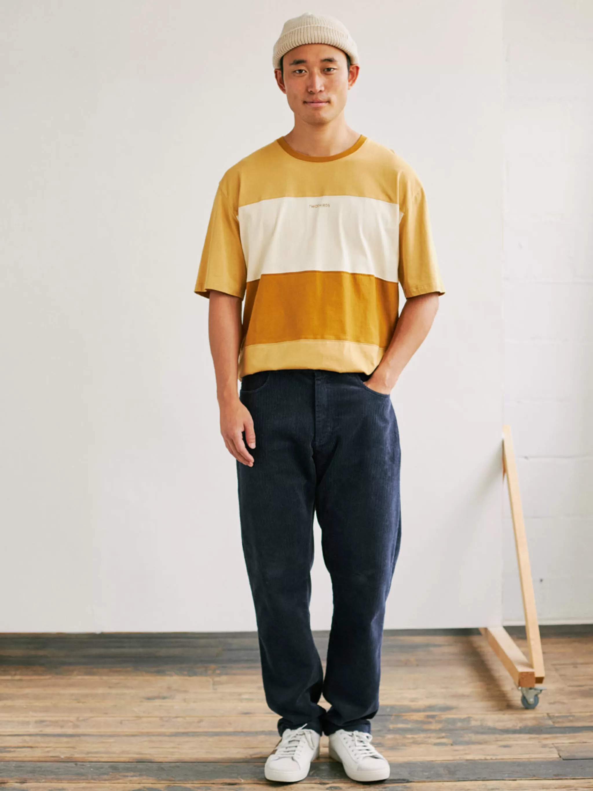 TWOTHIRDS Trousers-Balavu Marine