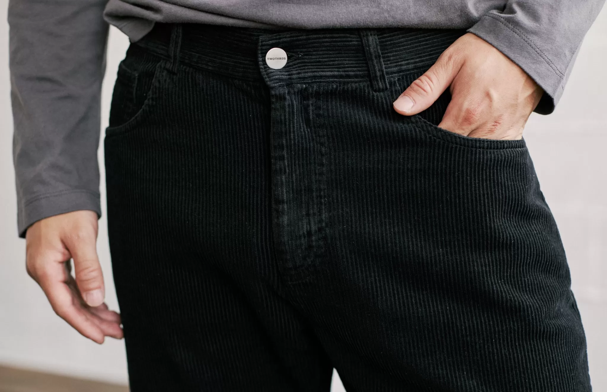 TWOTHIRDS Trousers-Balavu Noir