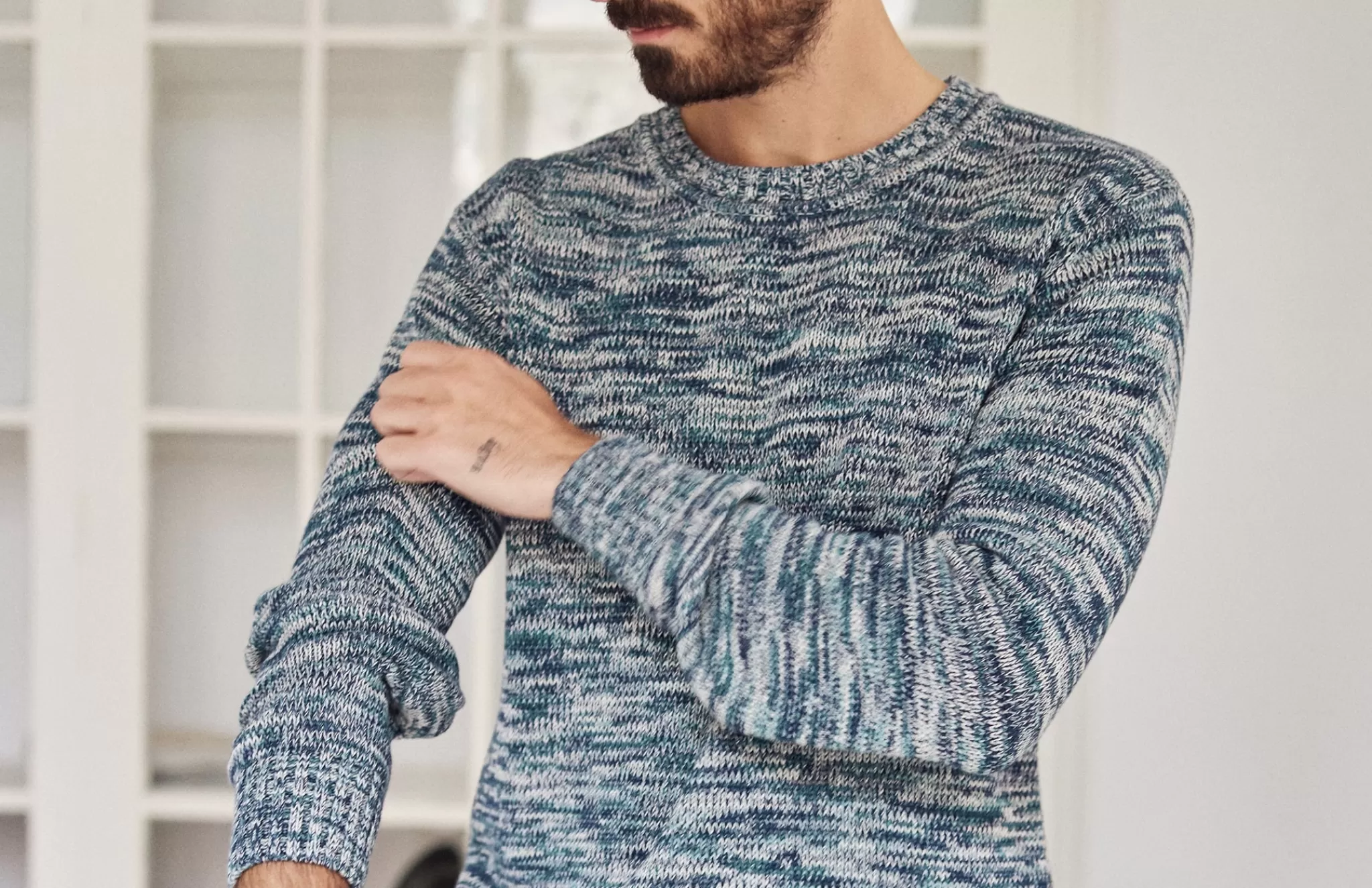 TWOTHIRDS Knits-Beliche Bleu Melange