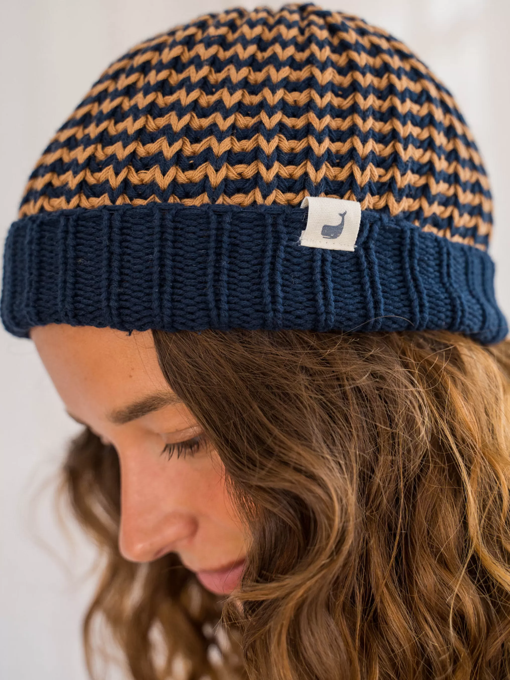 TWOTHIRDS Chapeaux-Bonnet Katiu Bicolore Marine