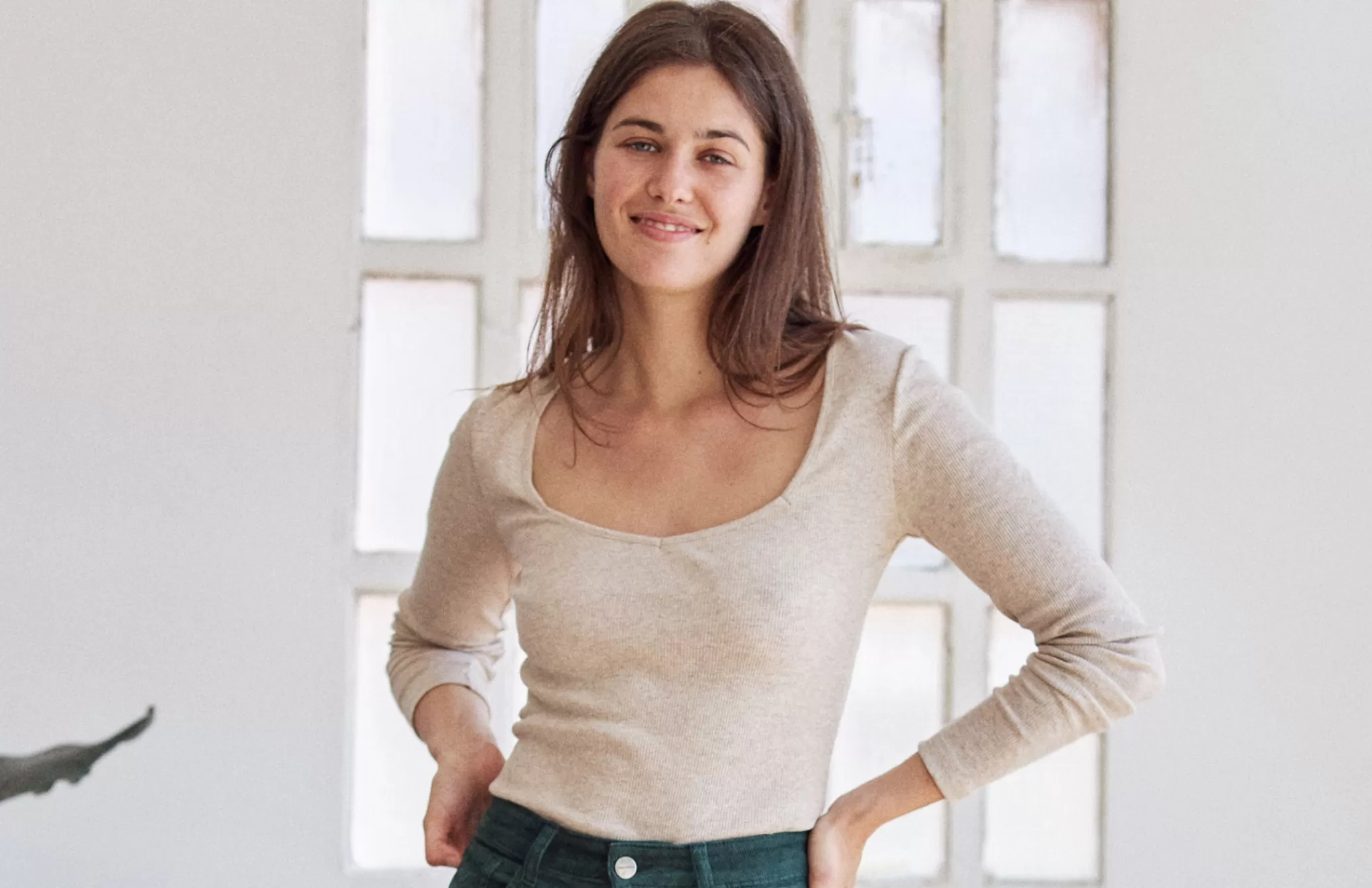 TWOTHIRDS Tops-Burray Naturel