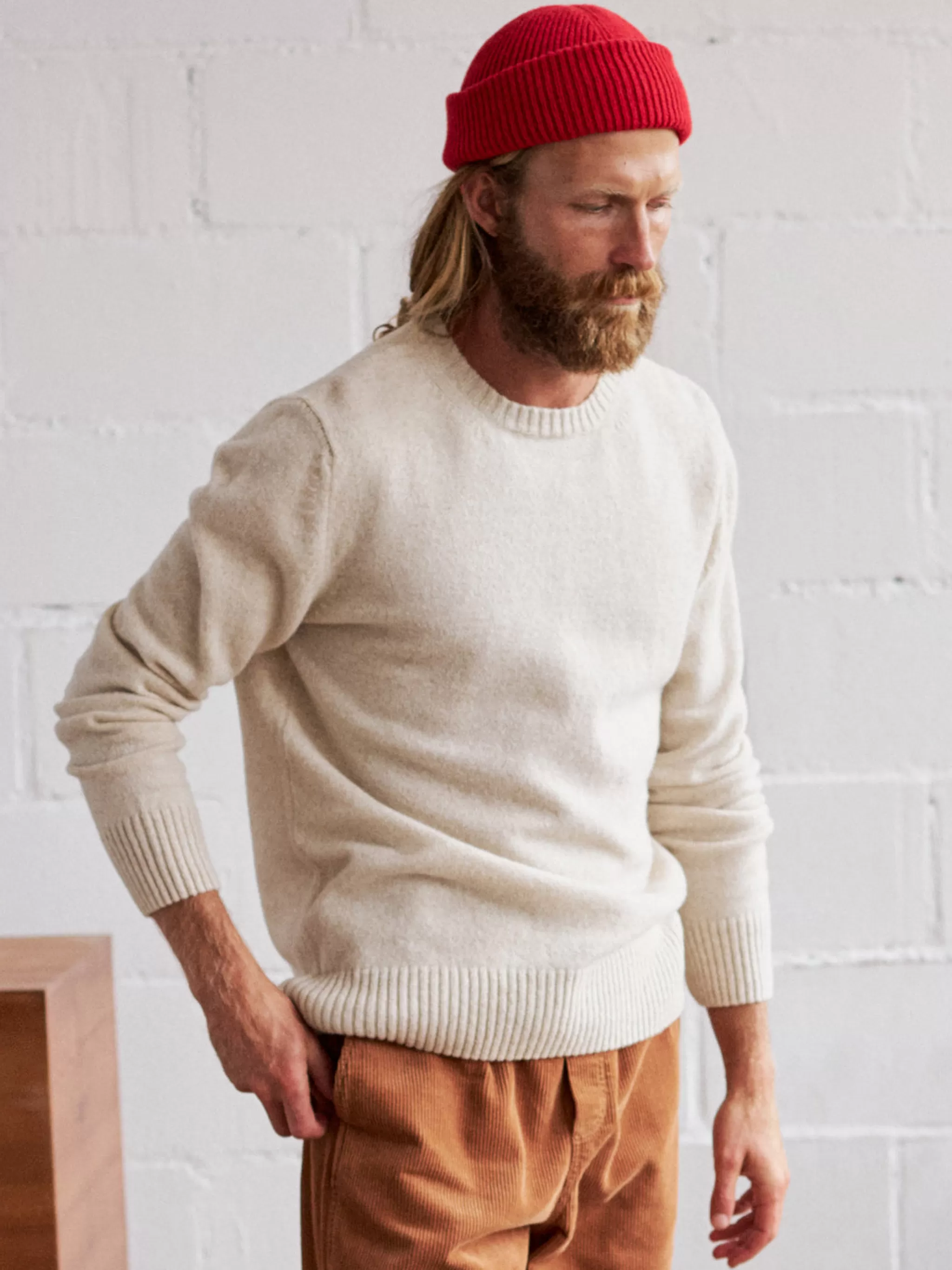TWOTHIRDS Knits-Cagraray Bicolore Ecru