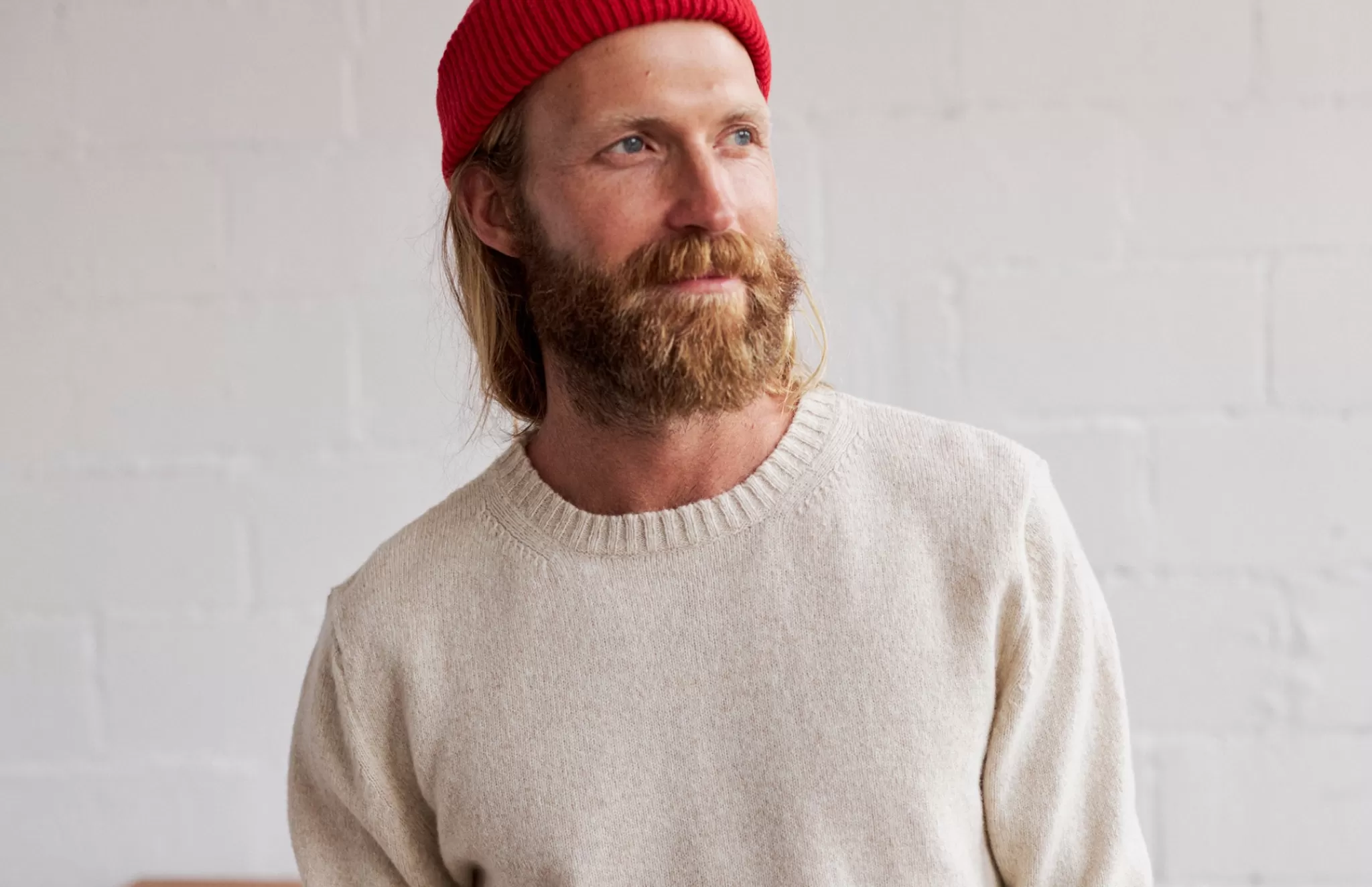TWOTHIRDS Knits-Cagraray Bicolore Ecru