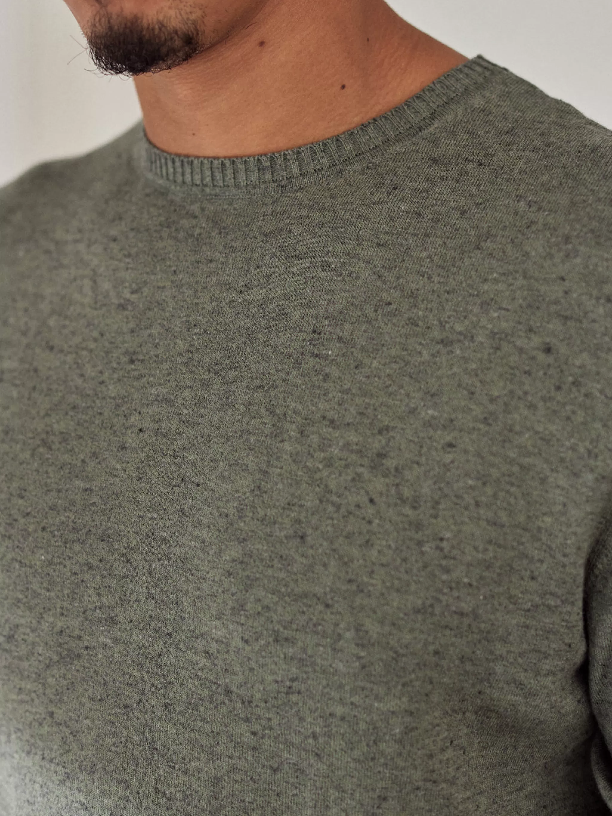 TWOTHIRDS Knits-Canide Kaki Melange