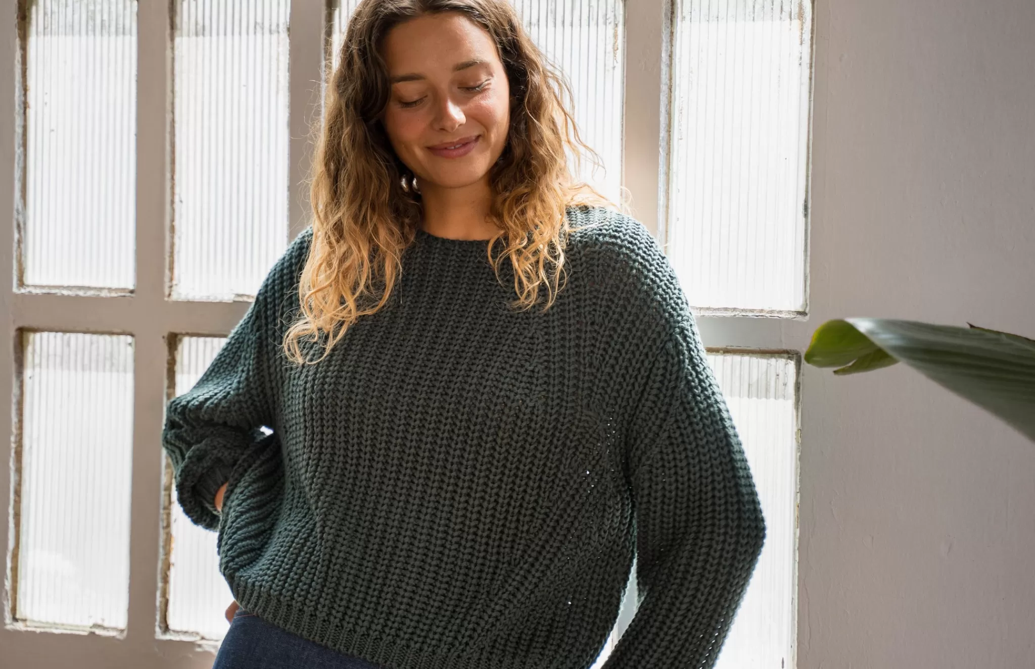 TWOTHIRDS Knits-Caracas Vert Profond