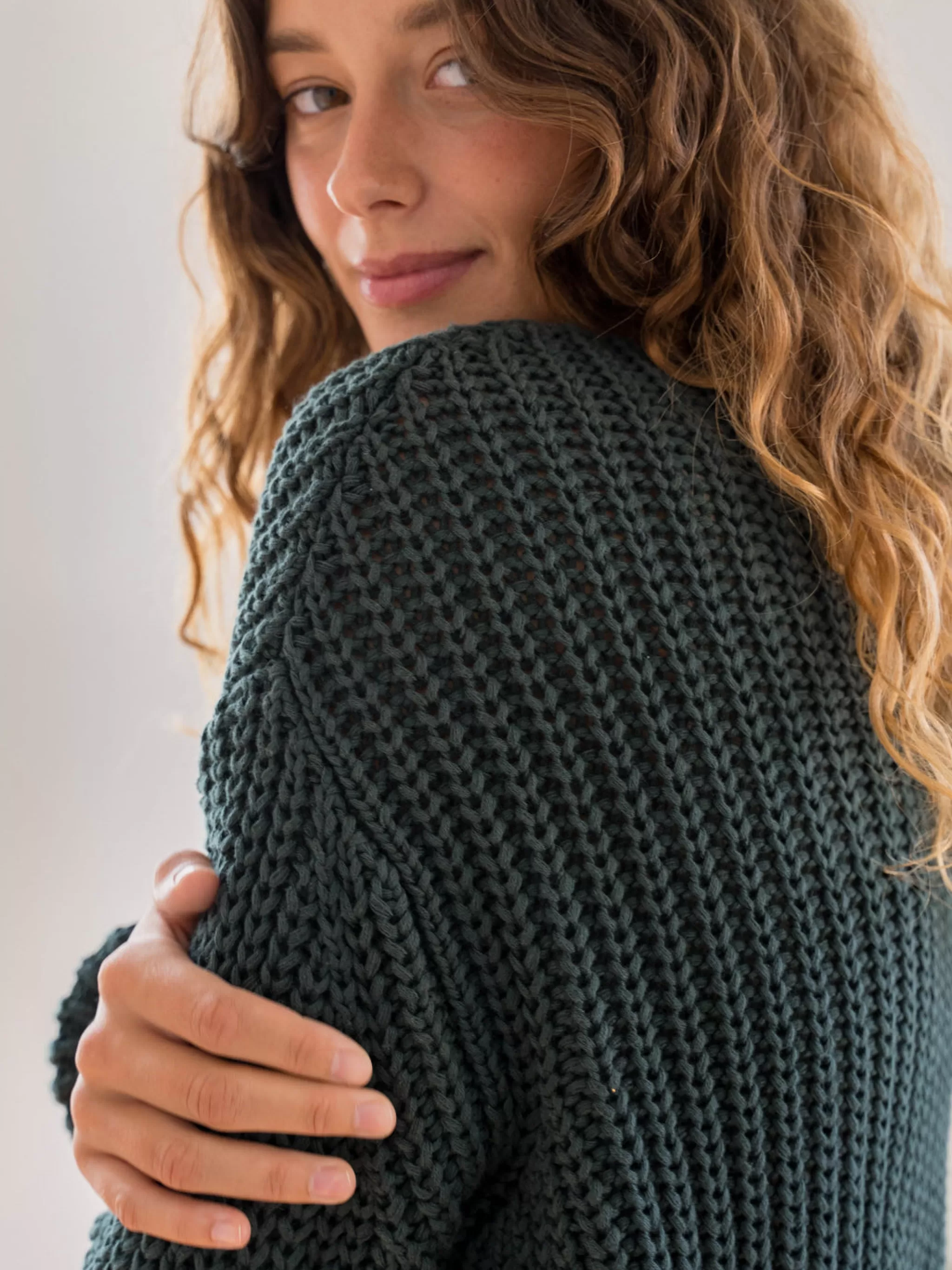 TWOTHIRDS Knits-Caracas Vert Profond