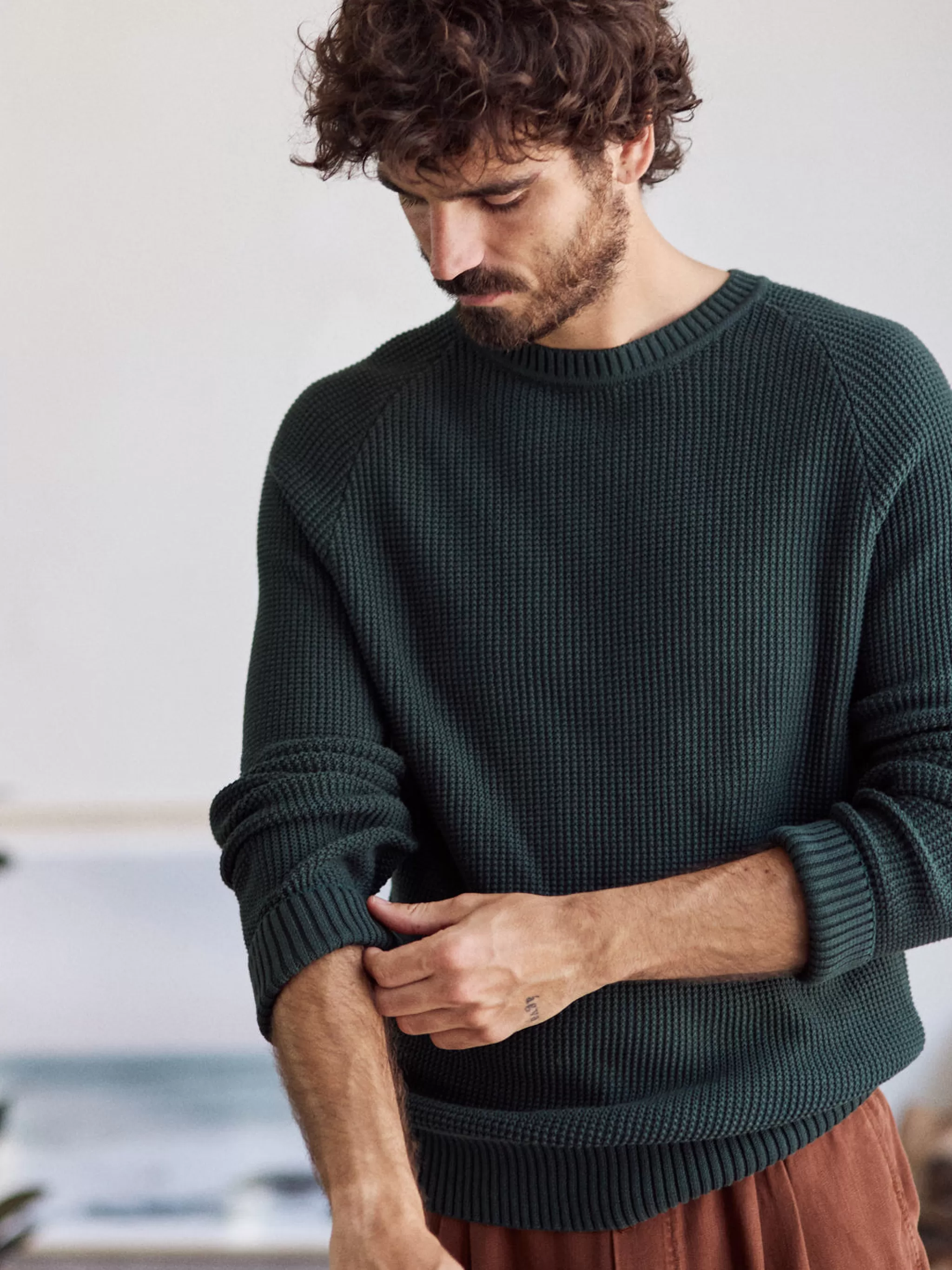 TWOTHIRDS Knits-Caveiro Vert Fonce