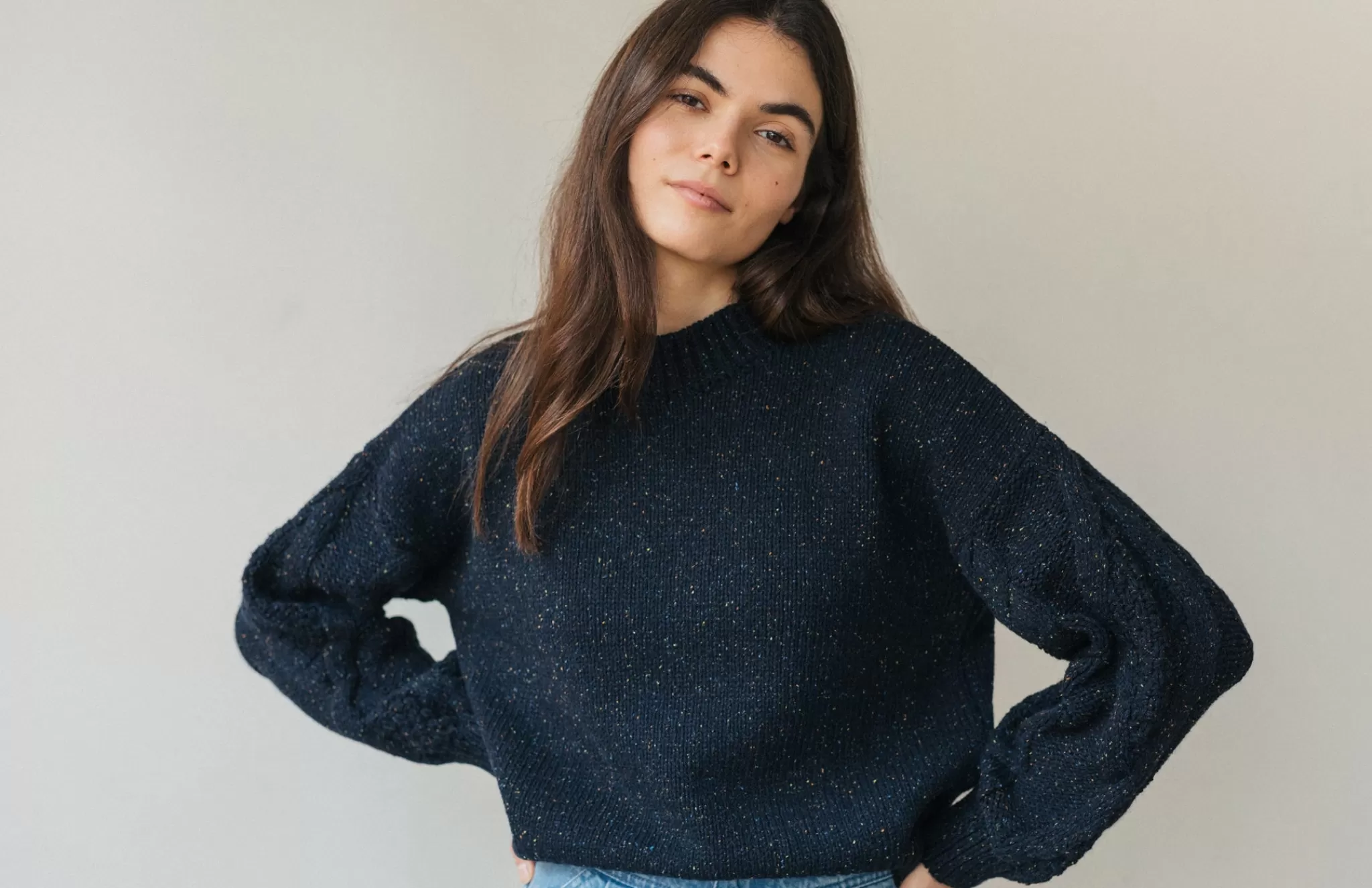 TWOTHIRDS Knits-Caye Rama Marine