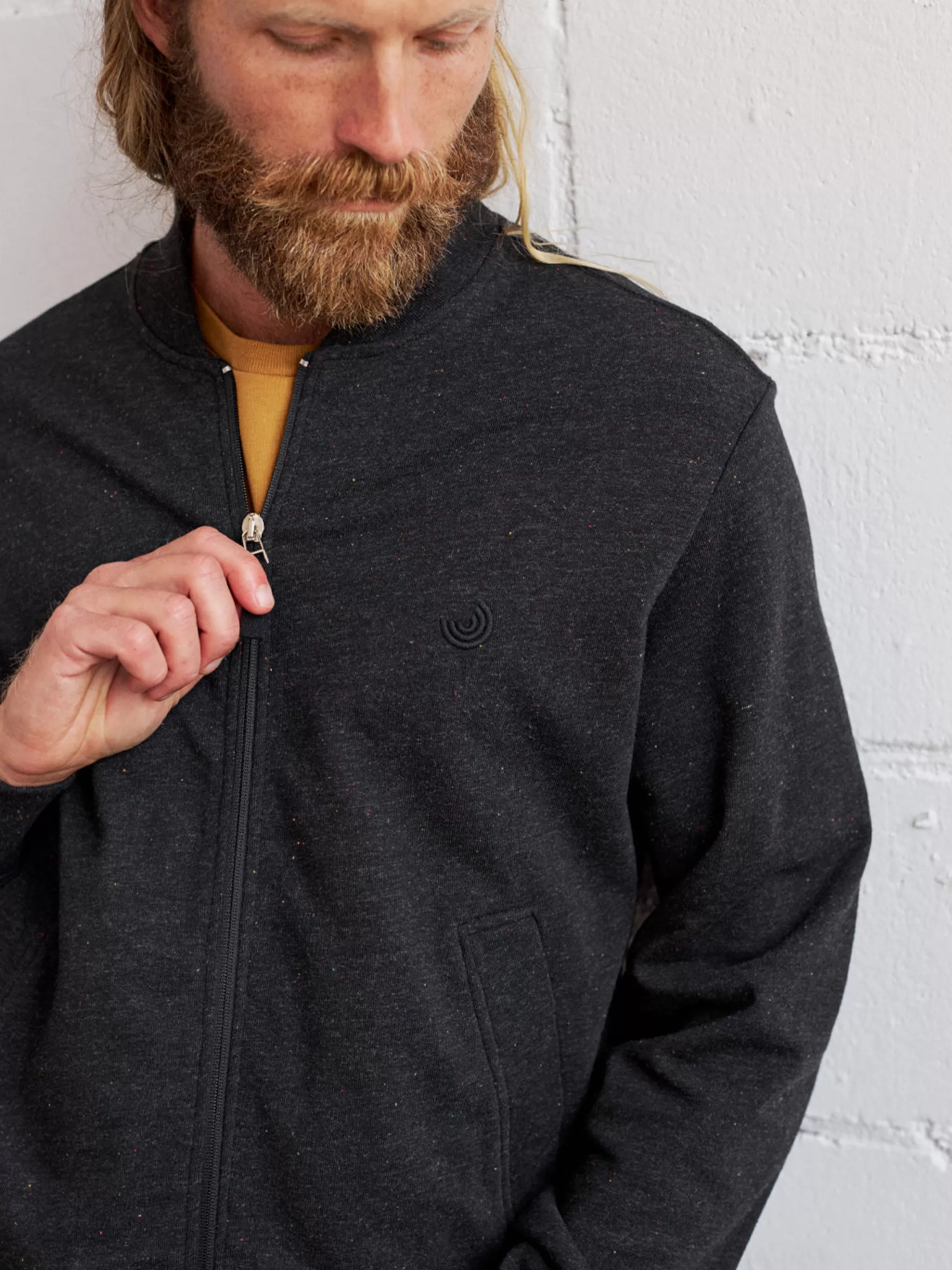 TWOTHIRDS Sweatshirts-Ci-Dessous Neps Multicolores Noirs