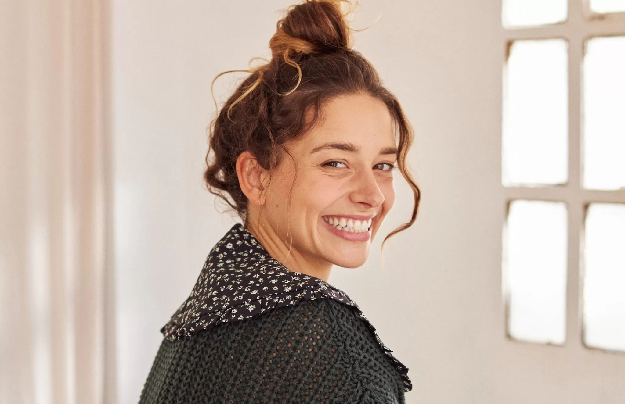 TWOTHIRDS Cravates-Col Fleuri Floral Poussiereux