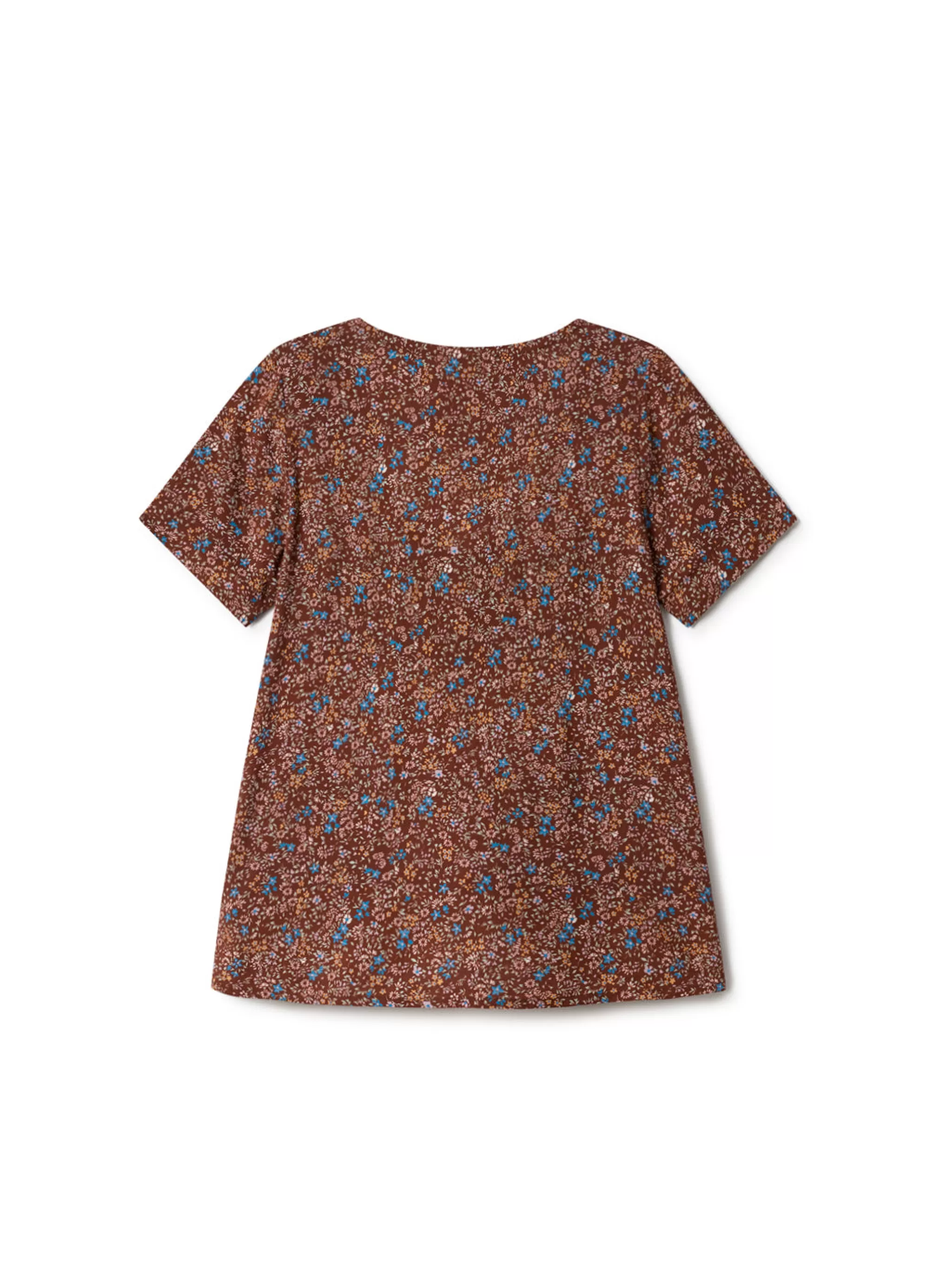 TWOTHIRDS Shirts-Commis Fleurs De Campagne Rouge