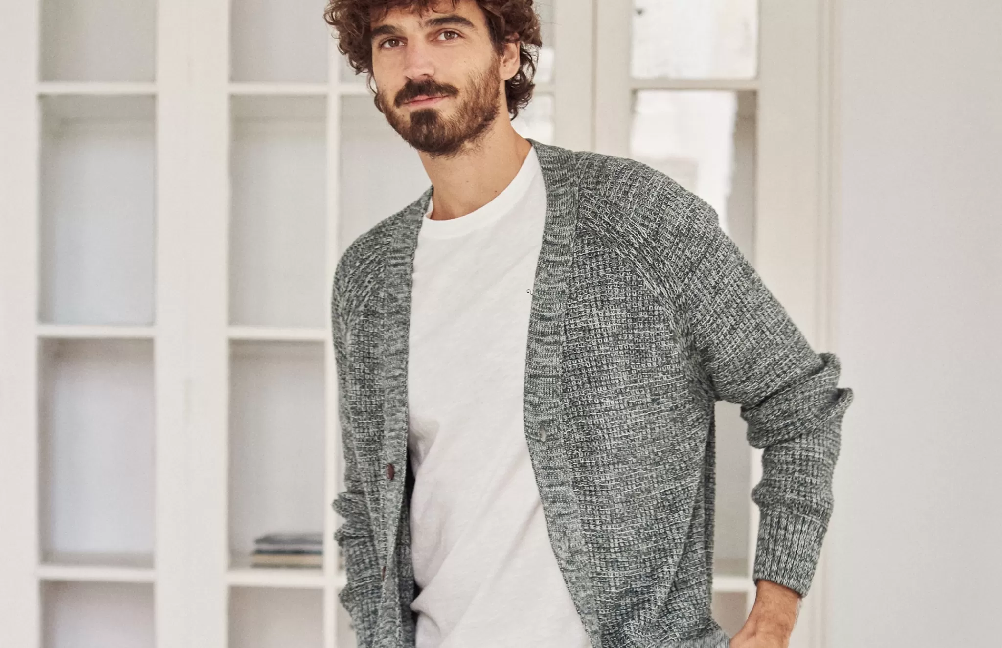 TWOTHIRDS Knits-Comporta Melange Vert