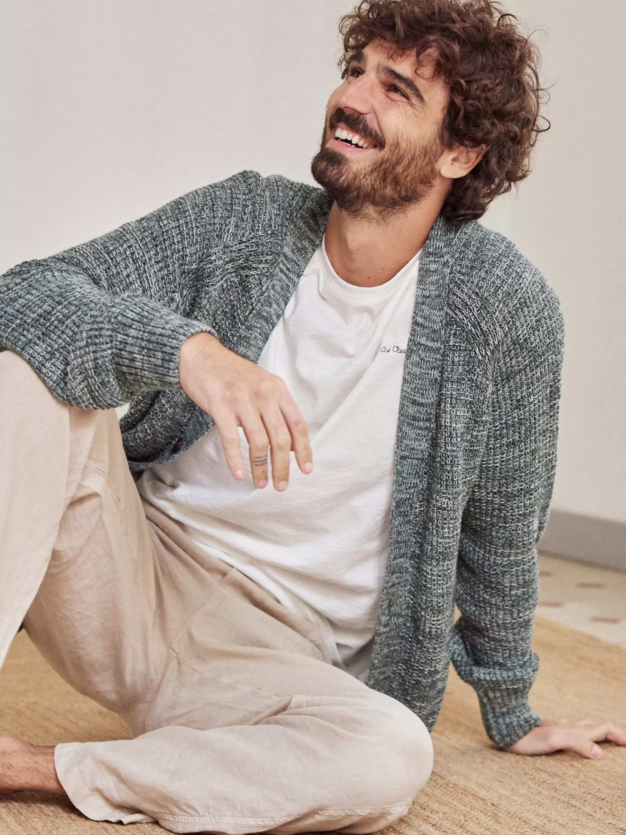 TWOTHIRDS Knits-Comporta Melange Vert