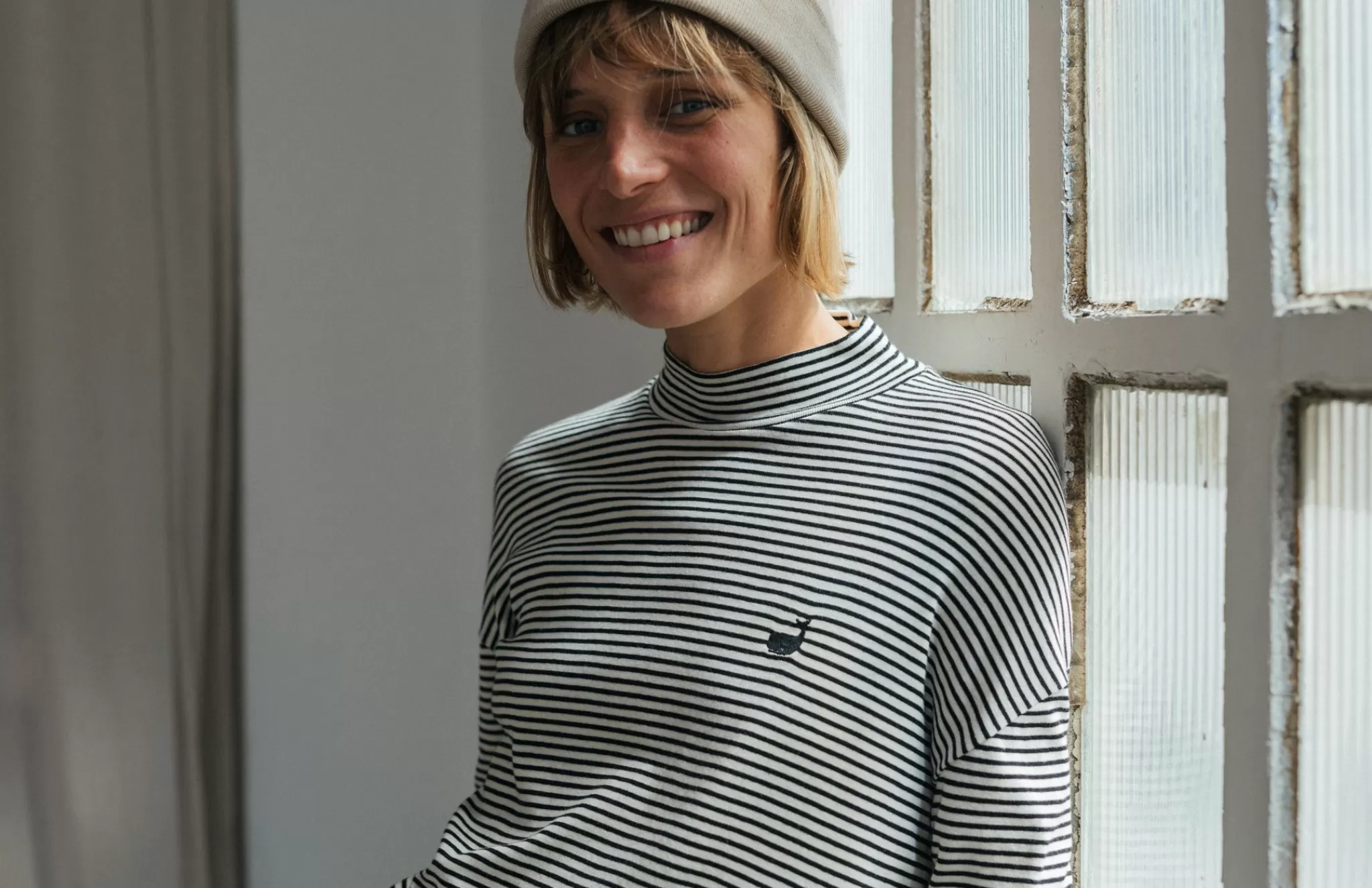 TWOTHIRDS Tops-Corcovado Rayures Noires Et Blanches