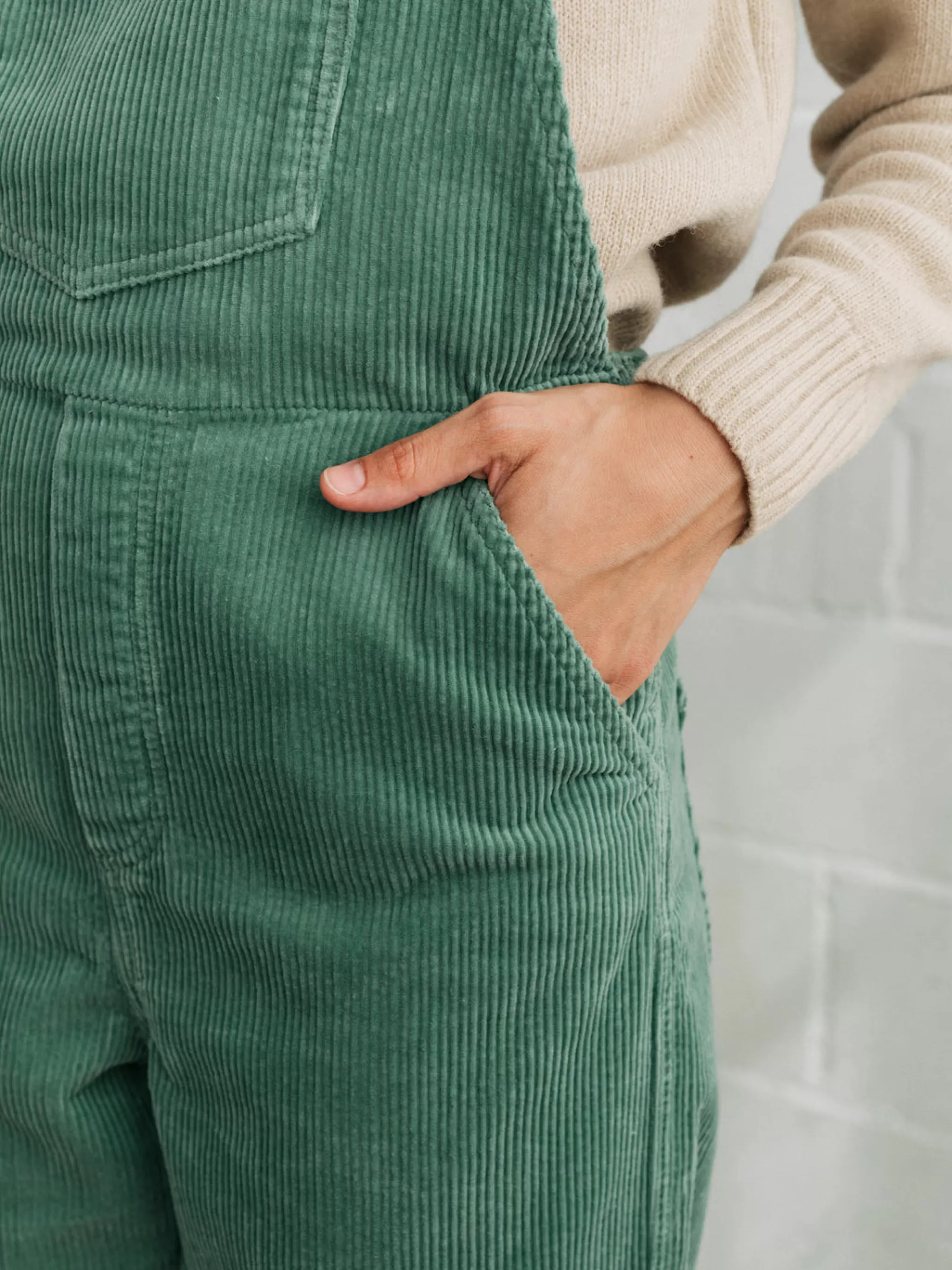 TWOTHIRDS Jumpsuits-Correa Vert Delave
