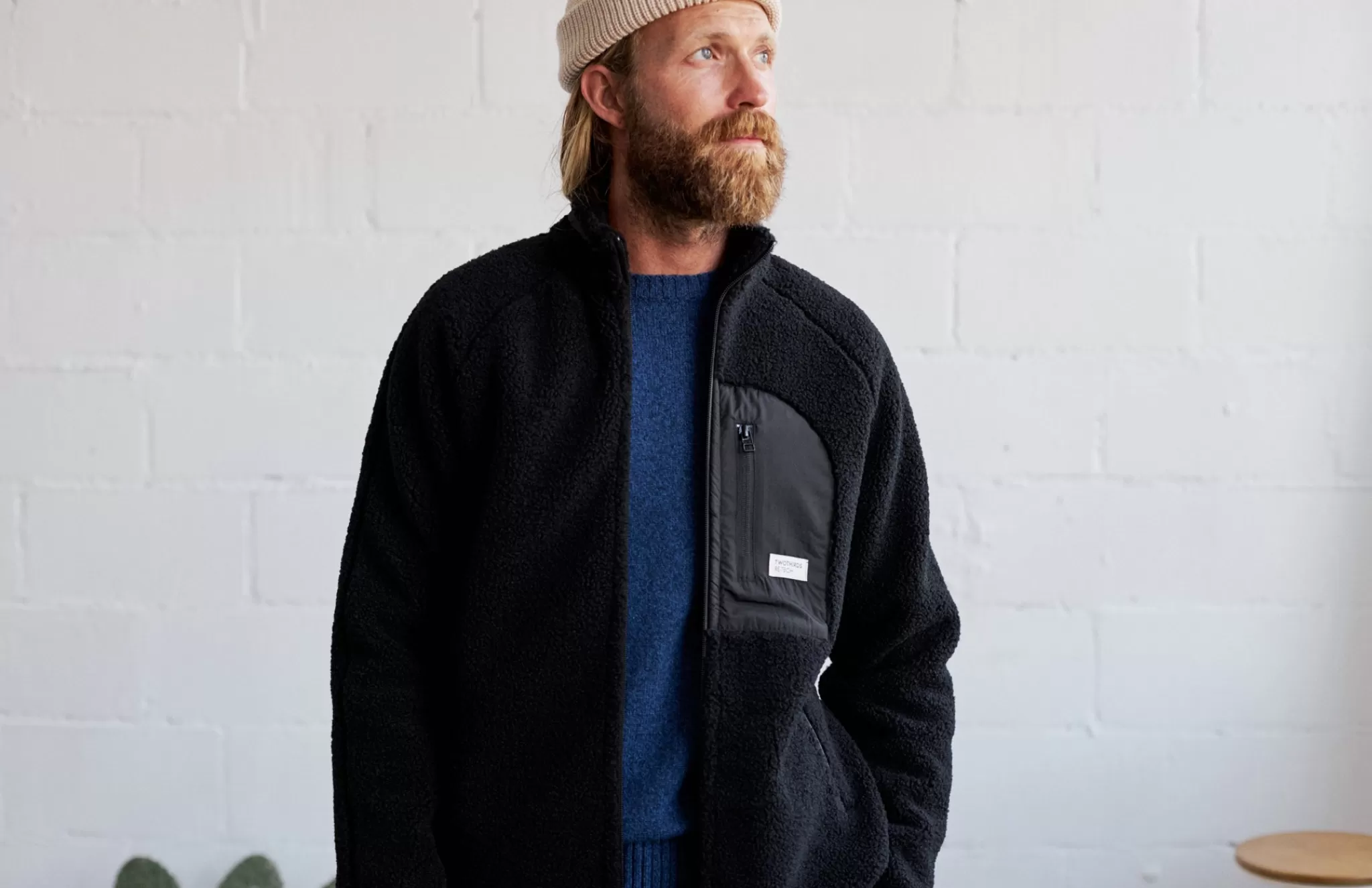 TWOTHIRDS Jackets-Cortegada Noir