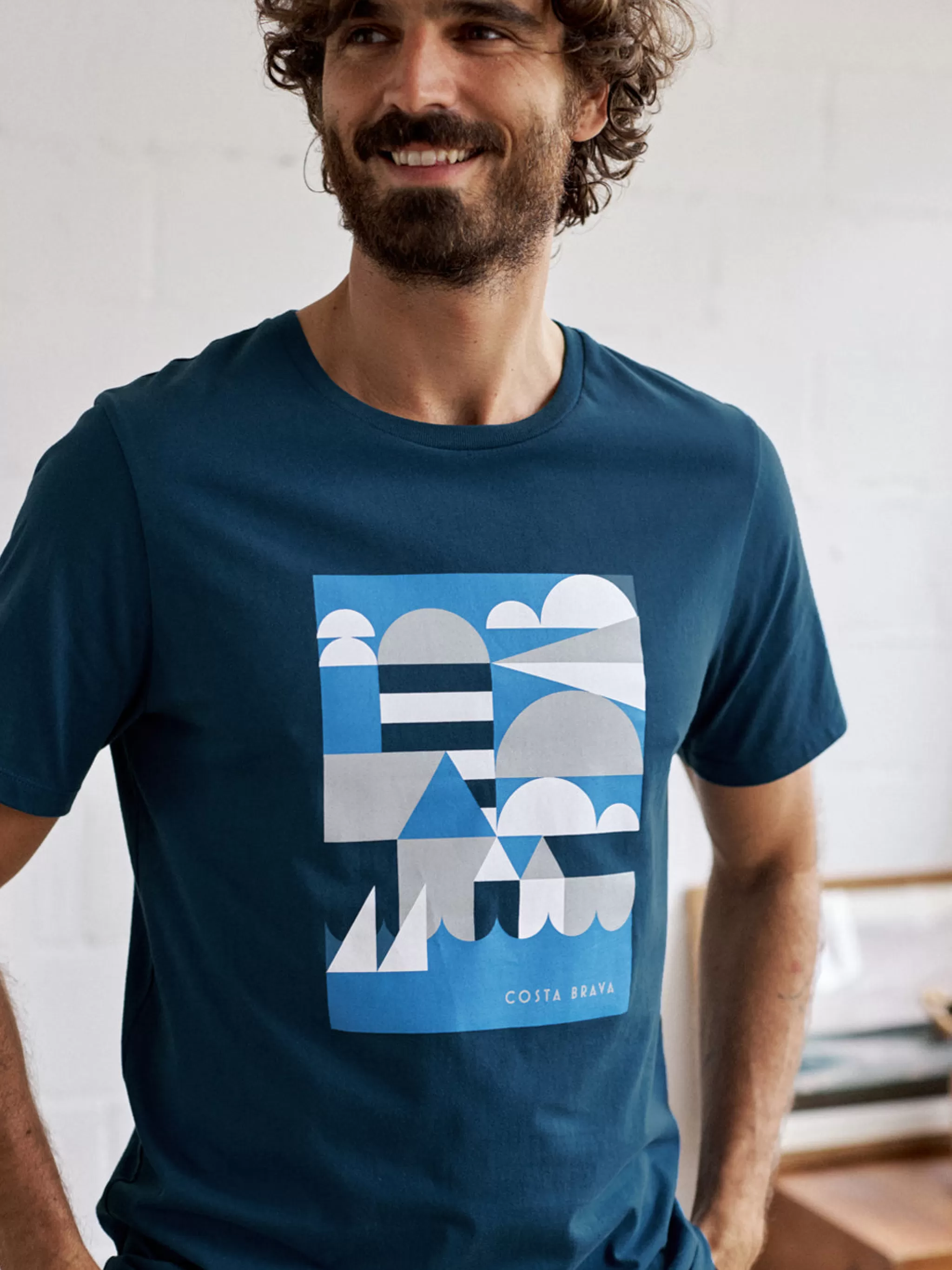 TWOTHIRDS T-Shirts-Costa Brava Poseidon