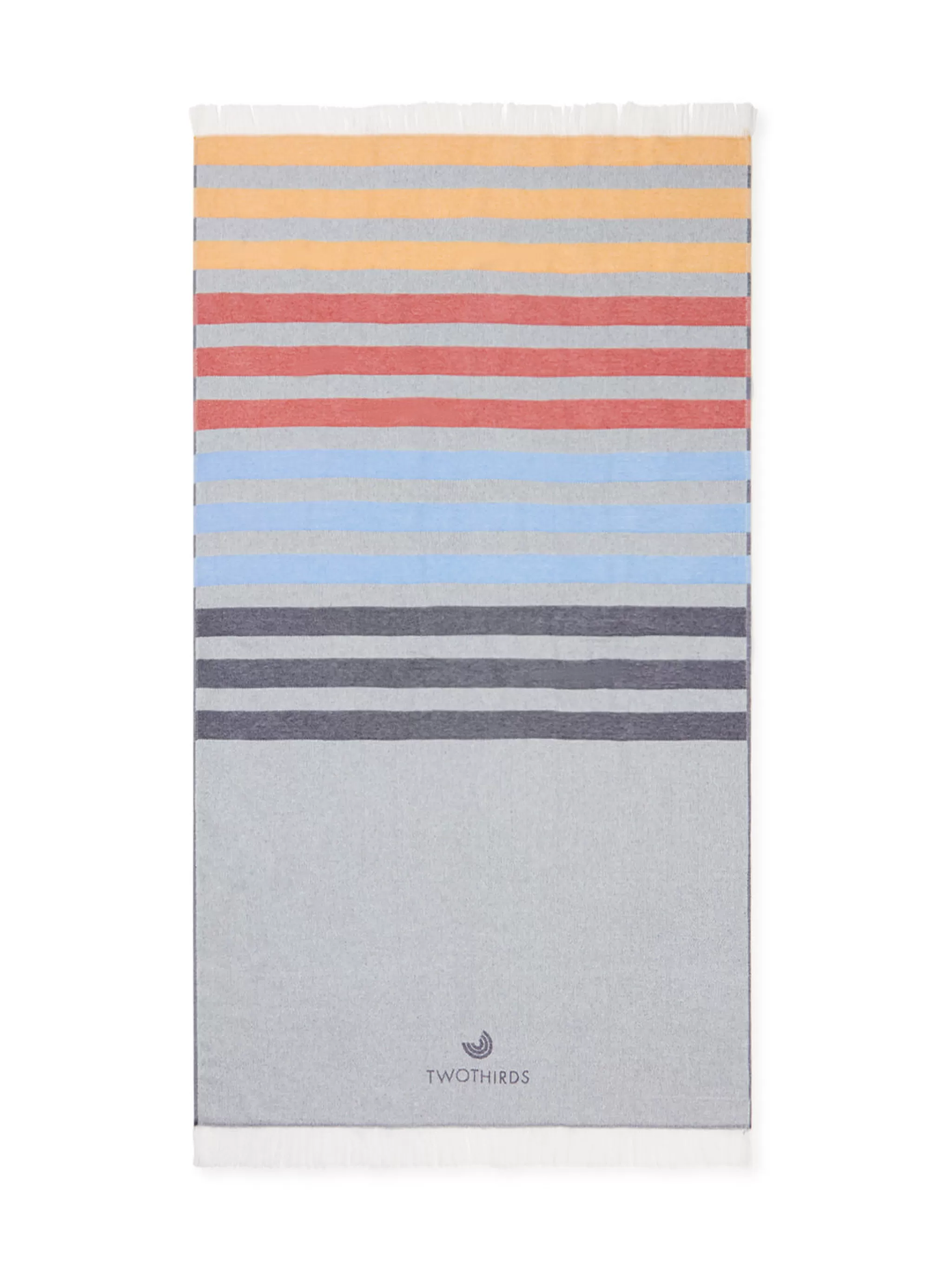TWOTHIRDS Les Serviettes-Couleur Du Bloc De Serviettes De Voyage Rayures