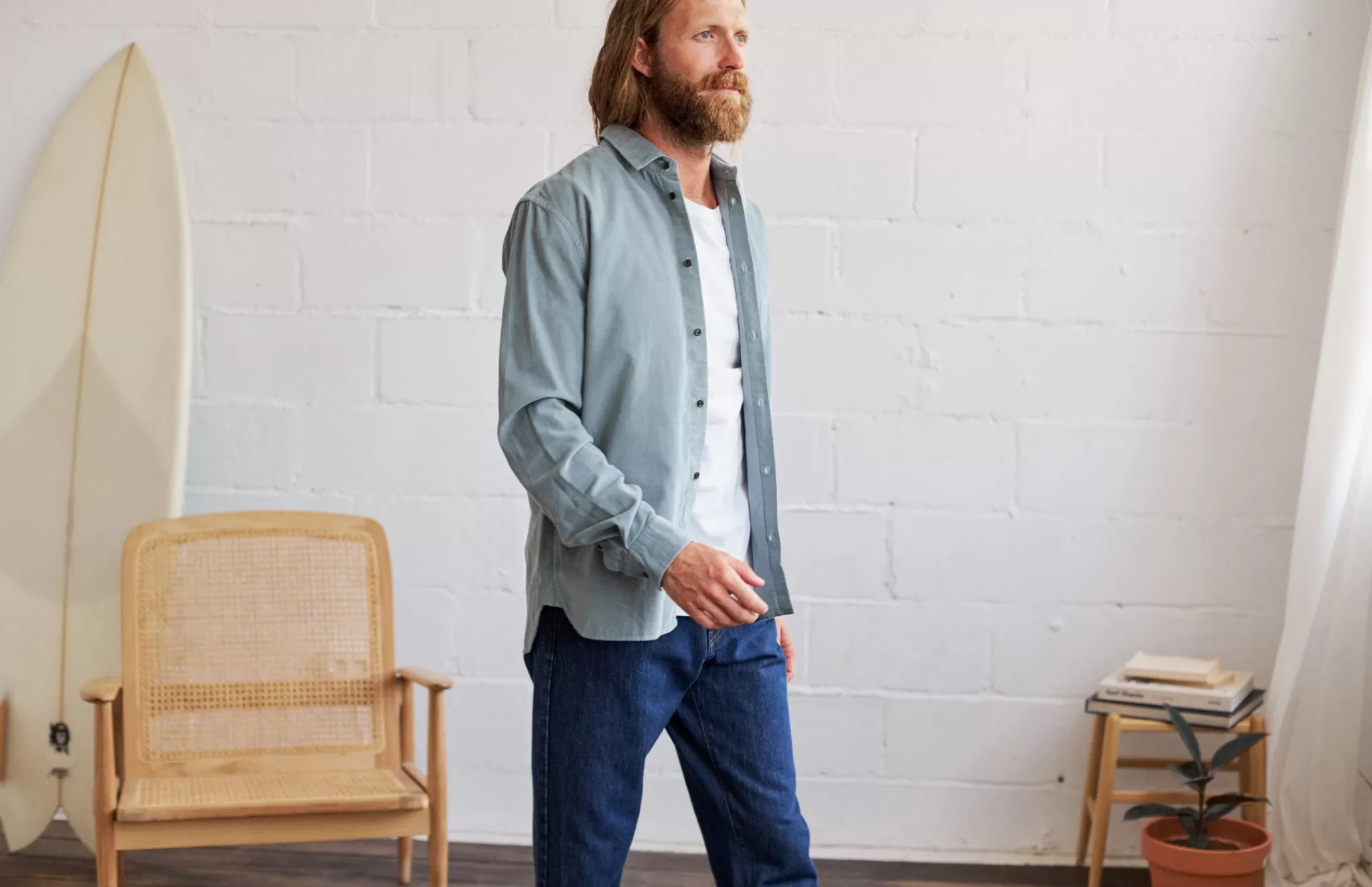 TWOTHIRDS Shirts-Cuisiner Bleu Brumeux