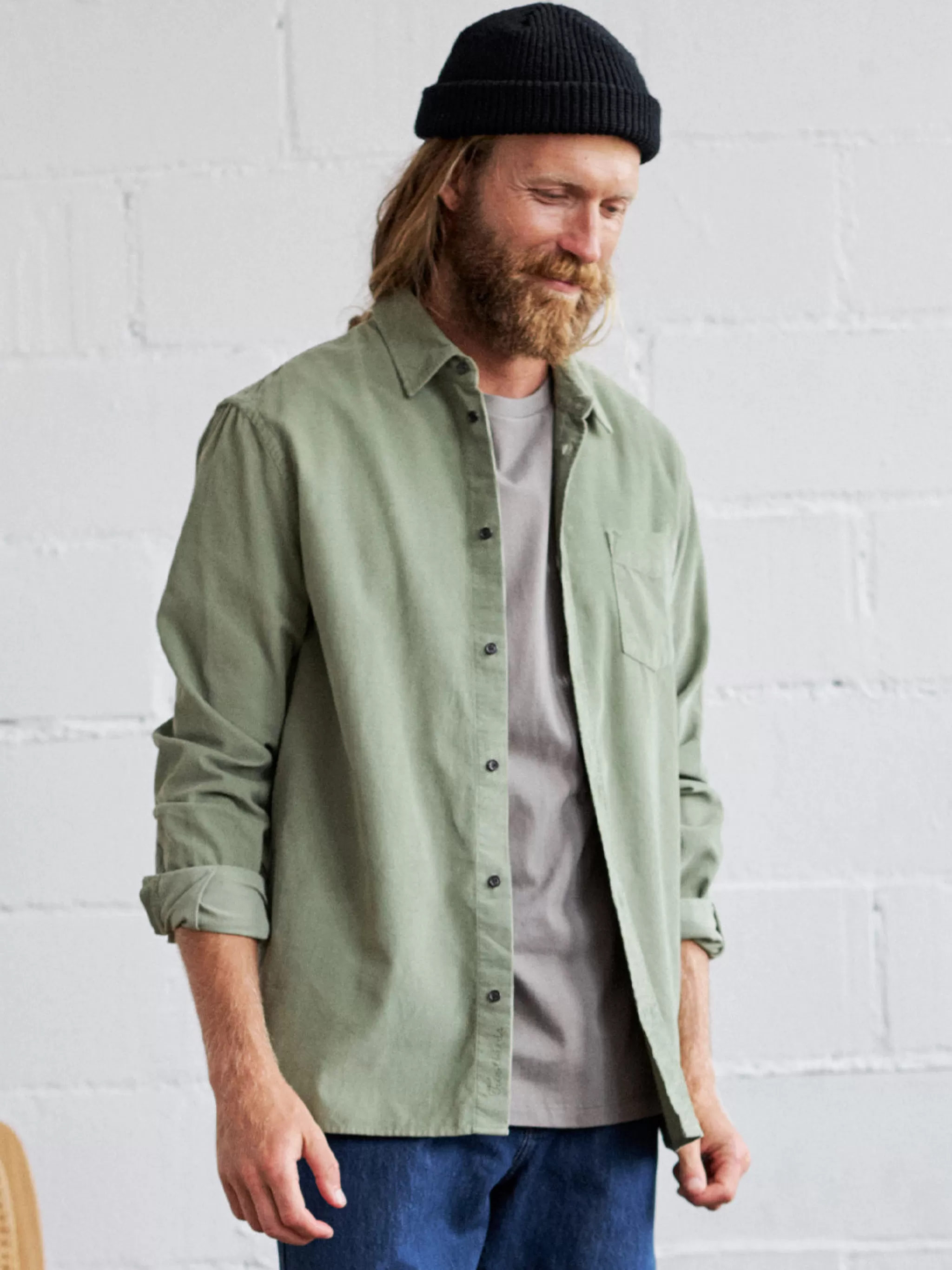 TWOTHIRDS Shirts-Cuisiner Vert Petrole