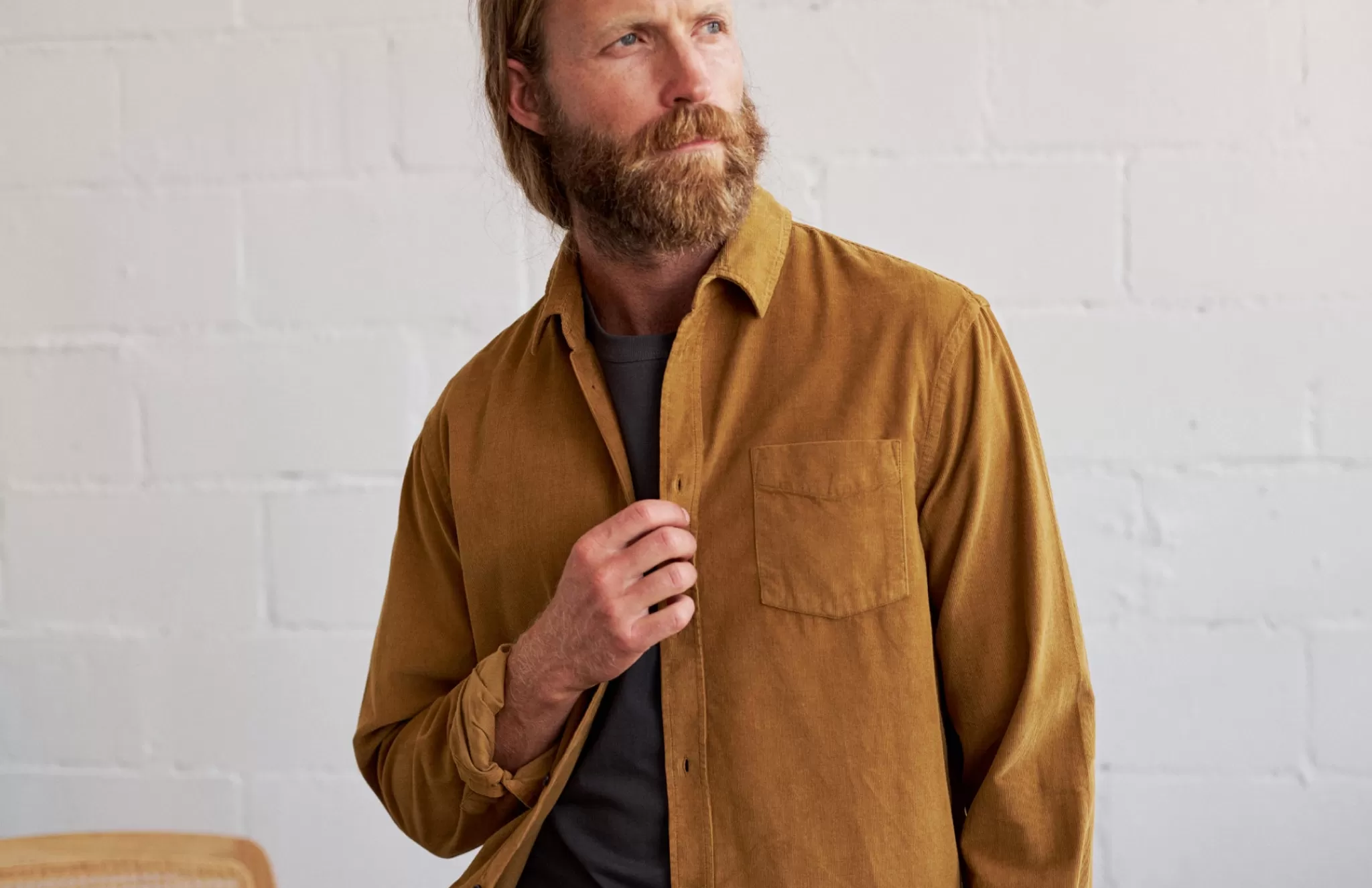 TWOTHIRDS Shirts-Cuisiner Brun Dore