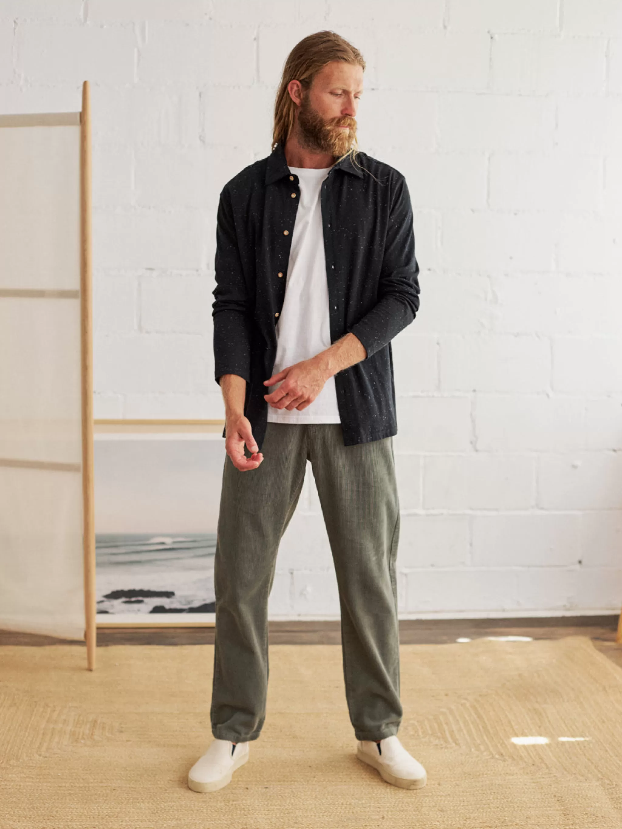 TWOTHIRDS Shirts-Dalice Neps Noir Et Blanc