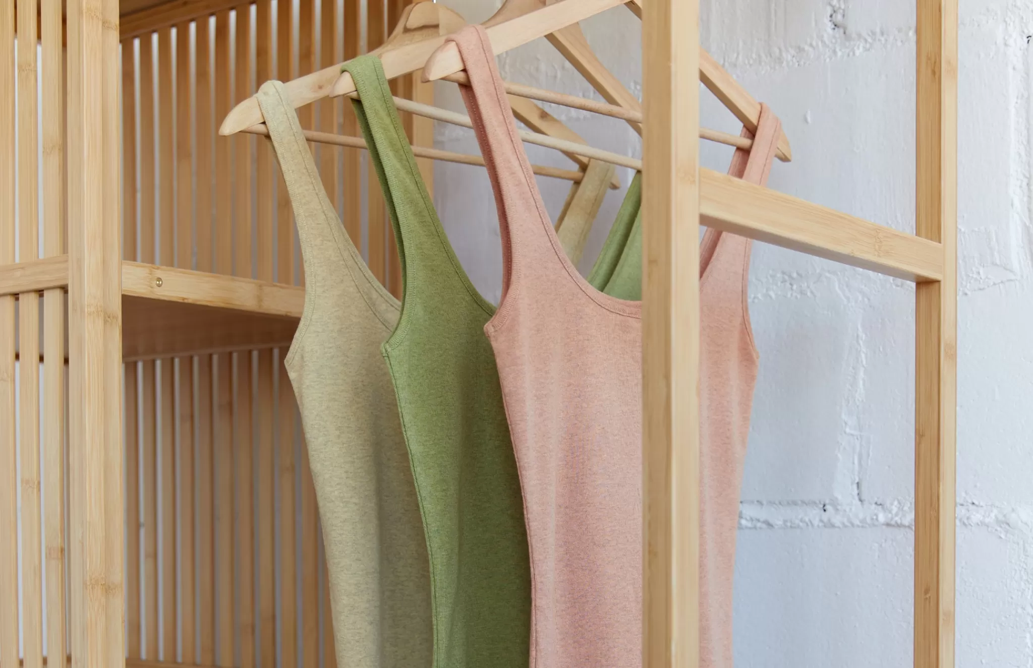TWOTHIRDS Underwear-Debardeur Cotele Recycle Pistache