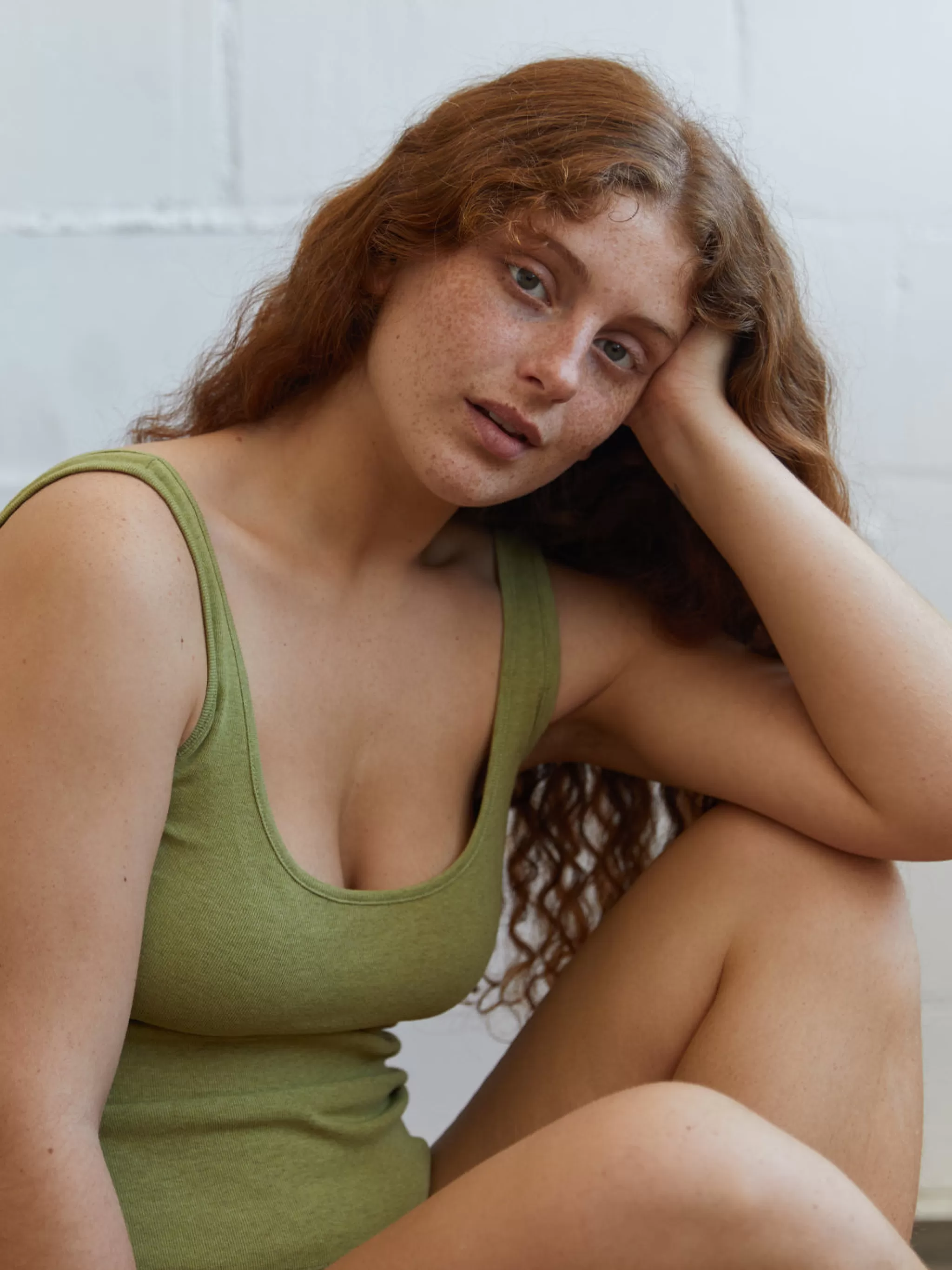 TWOTHIRDS Underwear-Debardeur Cotele Recycle Pistache