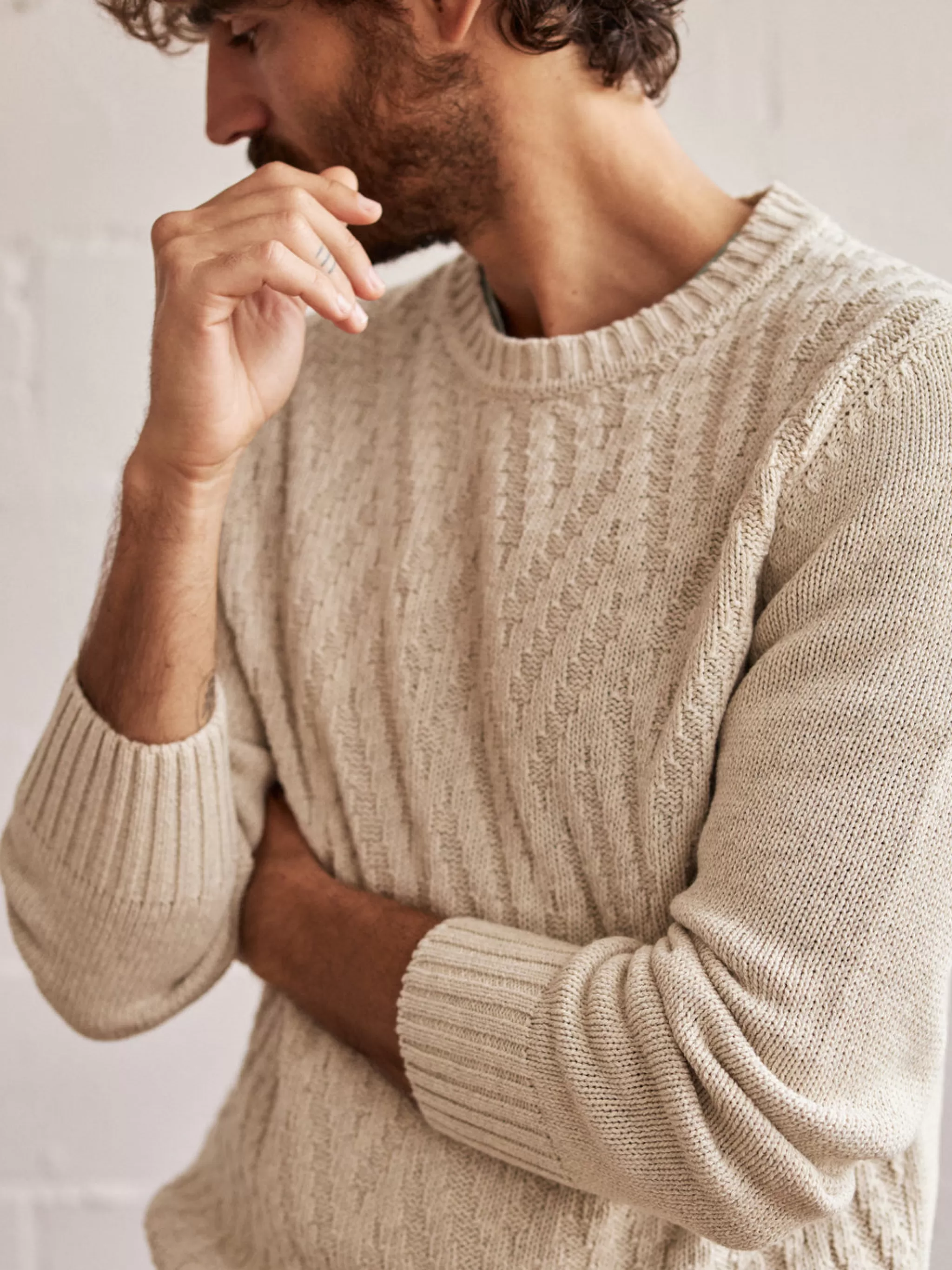 TWOTHIRDS Knits-Divar Ecru