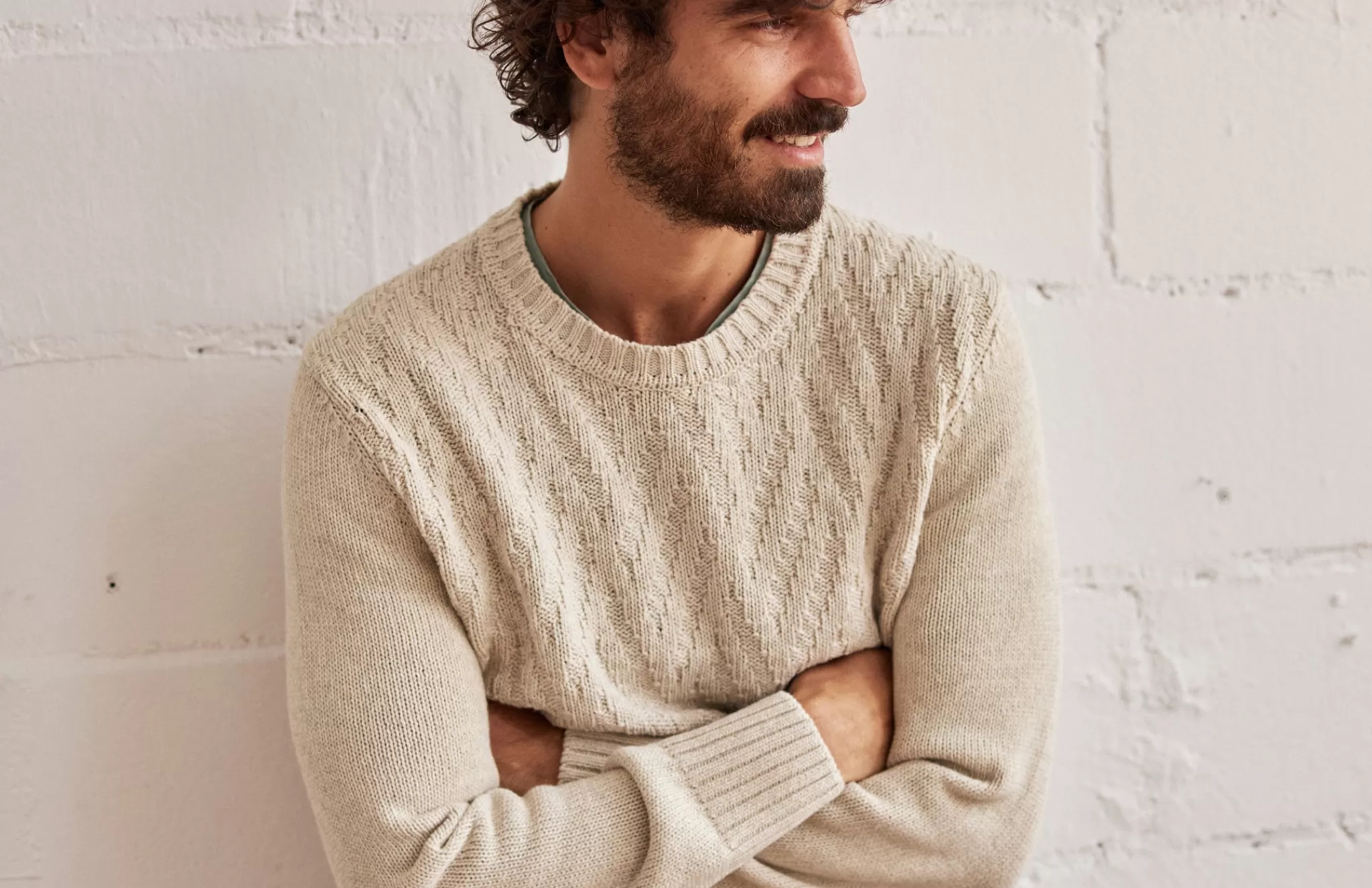 TWOTHIRDS Knits-Divar Ecru