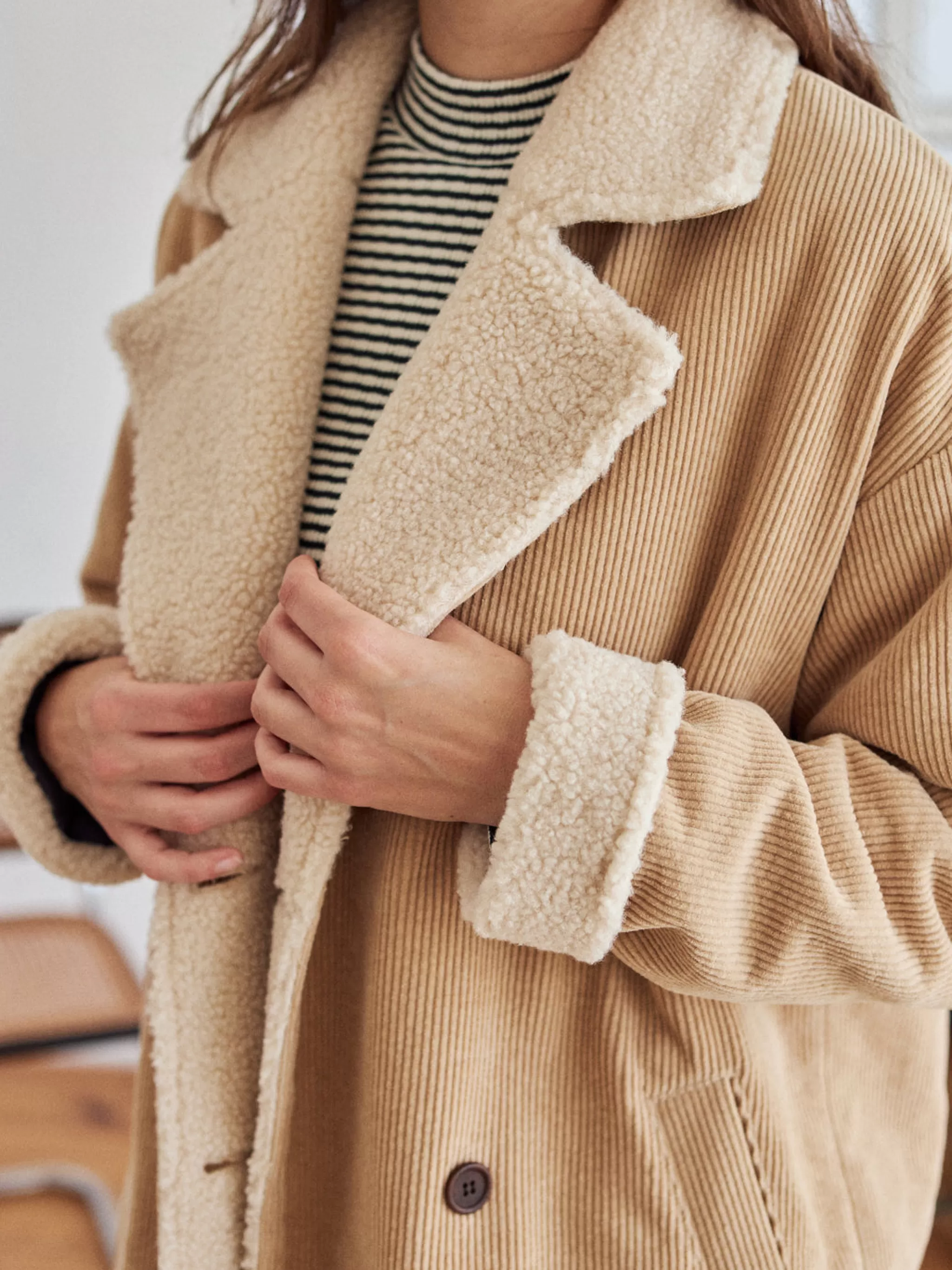 TWOTHIRDS Jackets-Ekins Latte