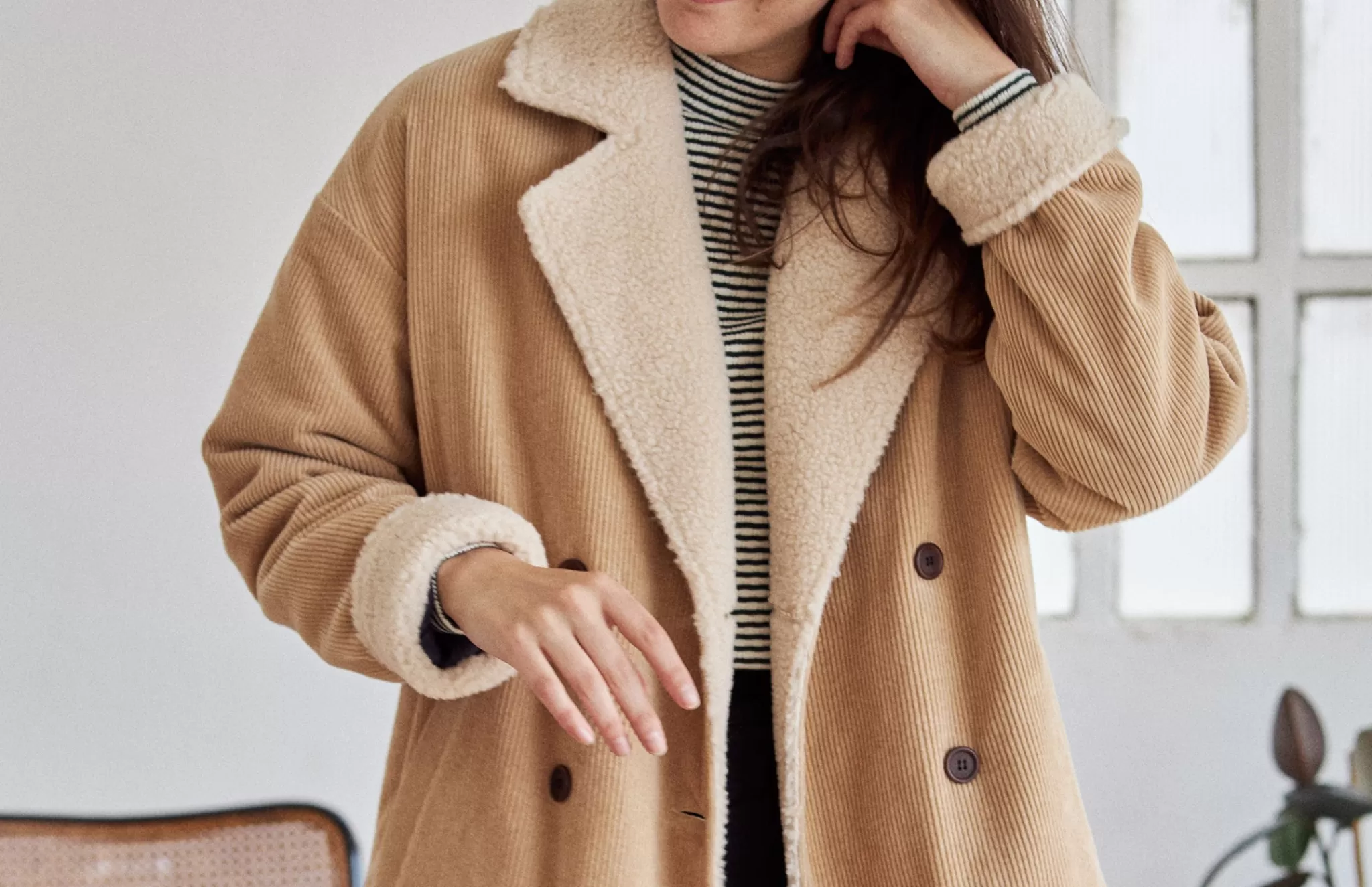 TWOTHIRDS Jackets-Ekins Latte