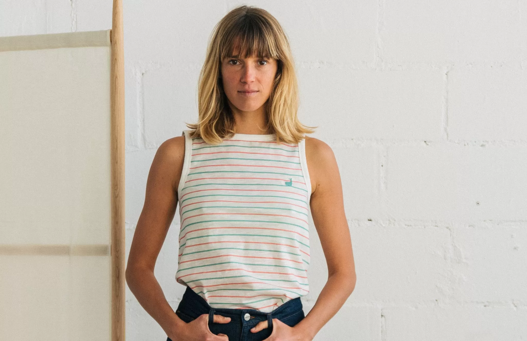 TWOTHIRDS Tops-Elise Rayures Melangees