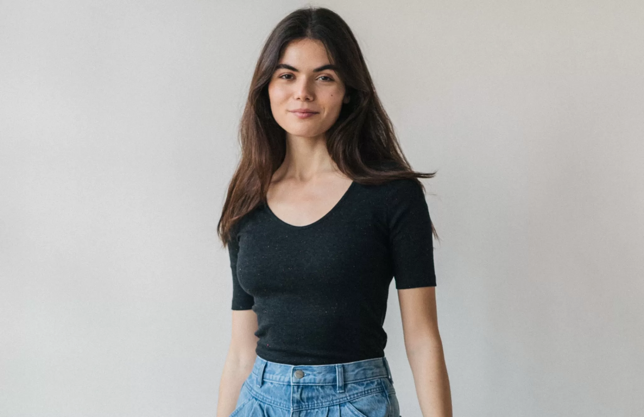TWOTHIRDS Tops-Esperance Neps Multicolores Noirs
