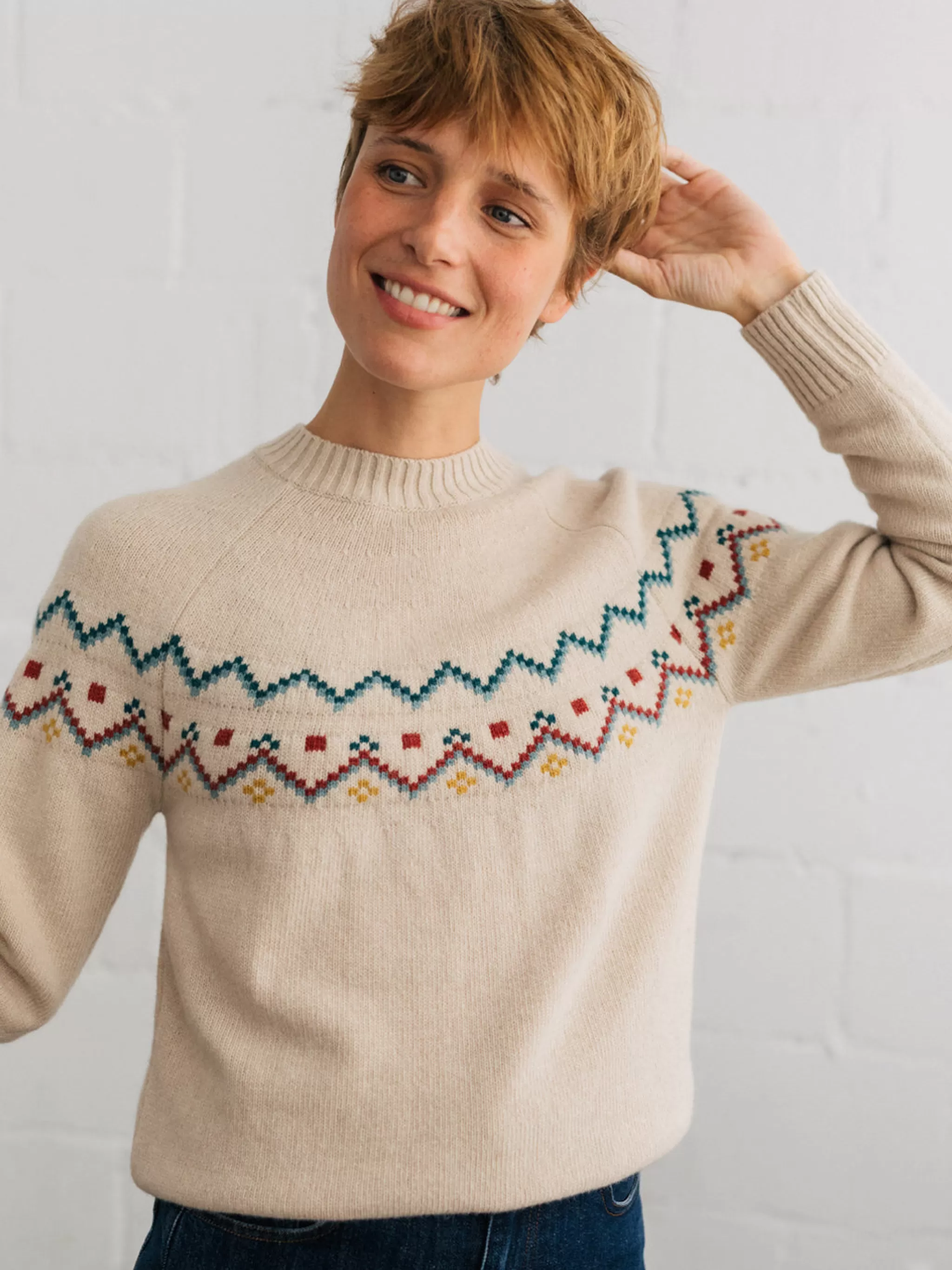 TWOTHIRDS Knits-Galet Ecru
