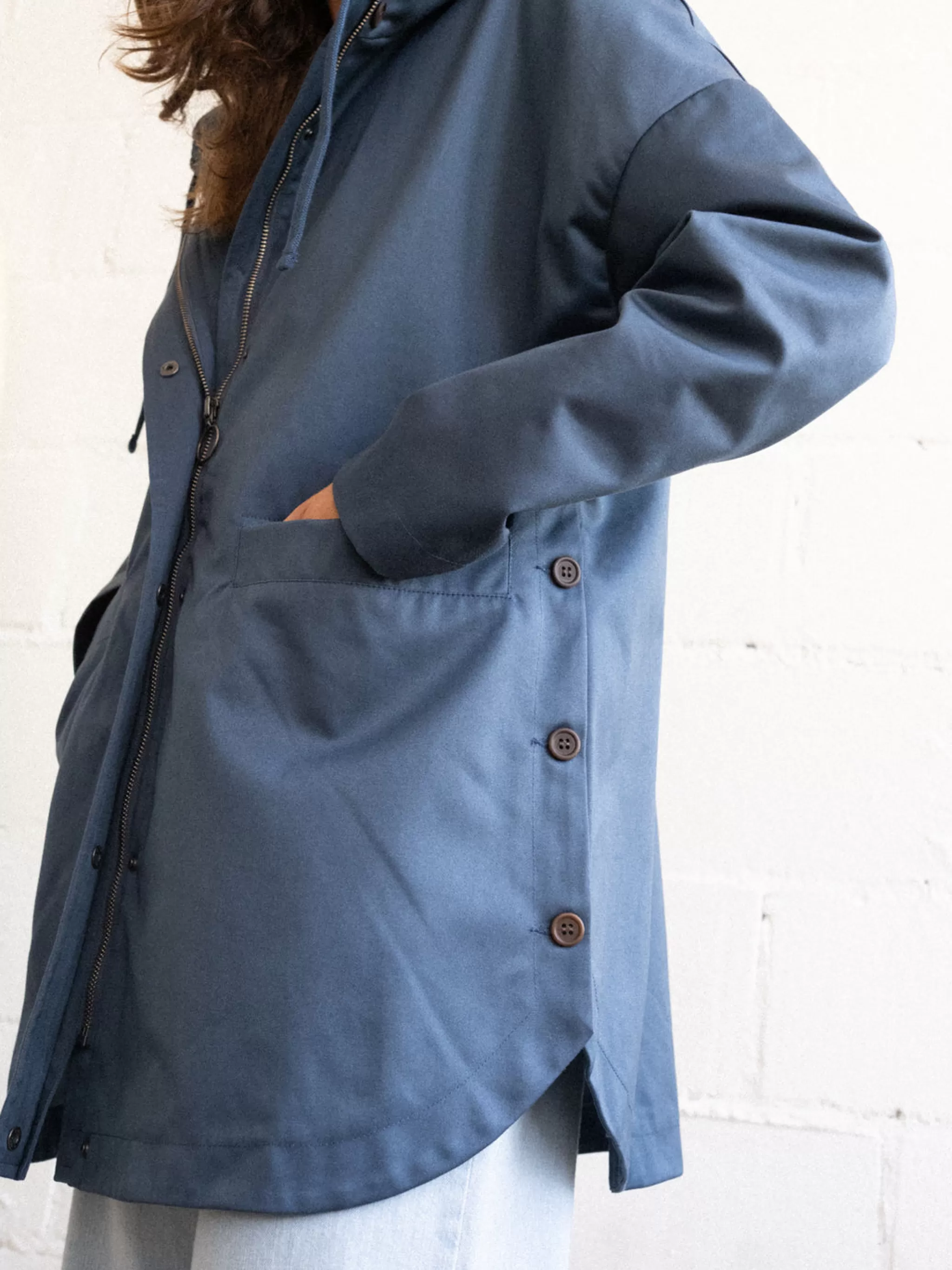 TWOTHIRDS Jackets-Gallya Bleu
