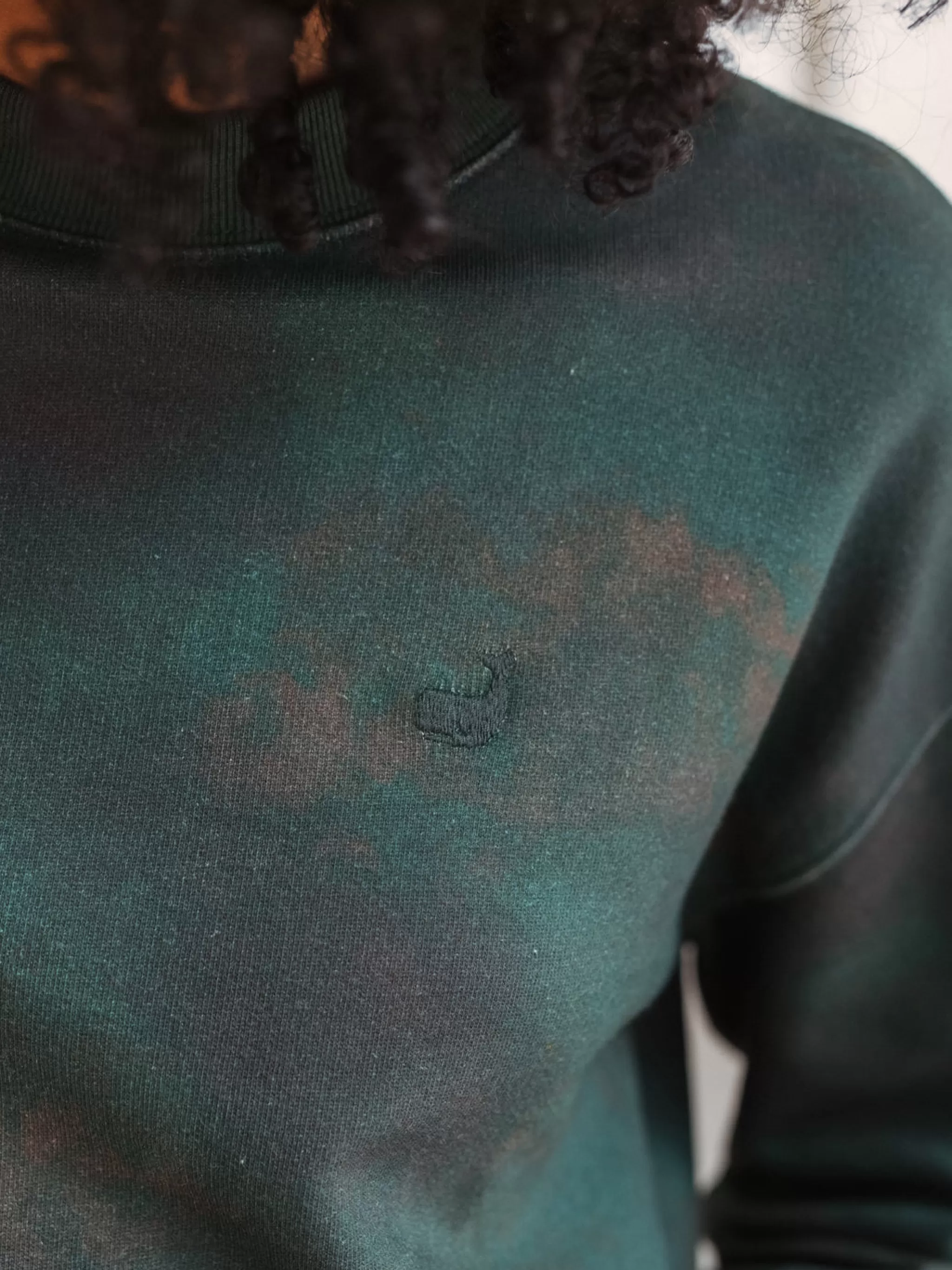 TWOTHIRDS Sweatshirts-Galten Vert Mer Nocturne