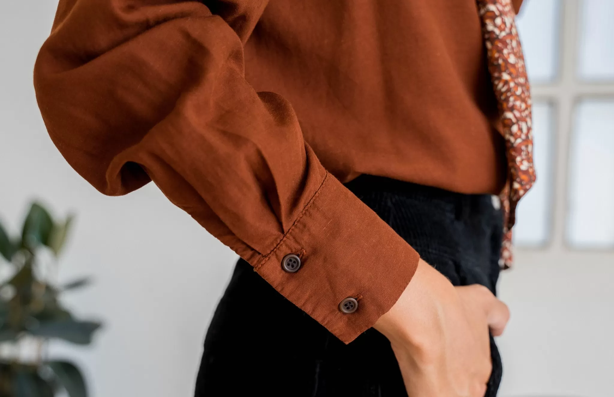 TWOTHIRDS Shirts-Gibbs Caramel Au Beurre