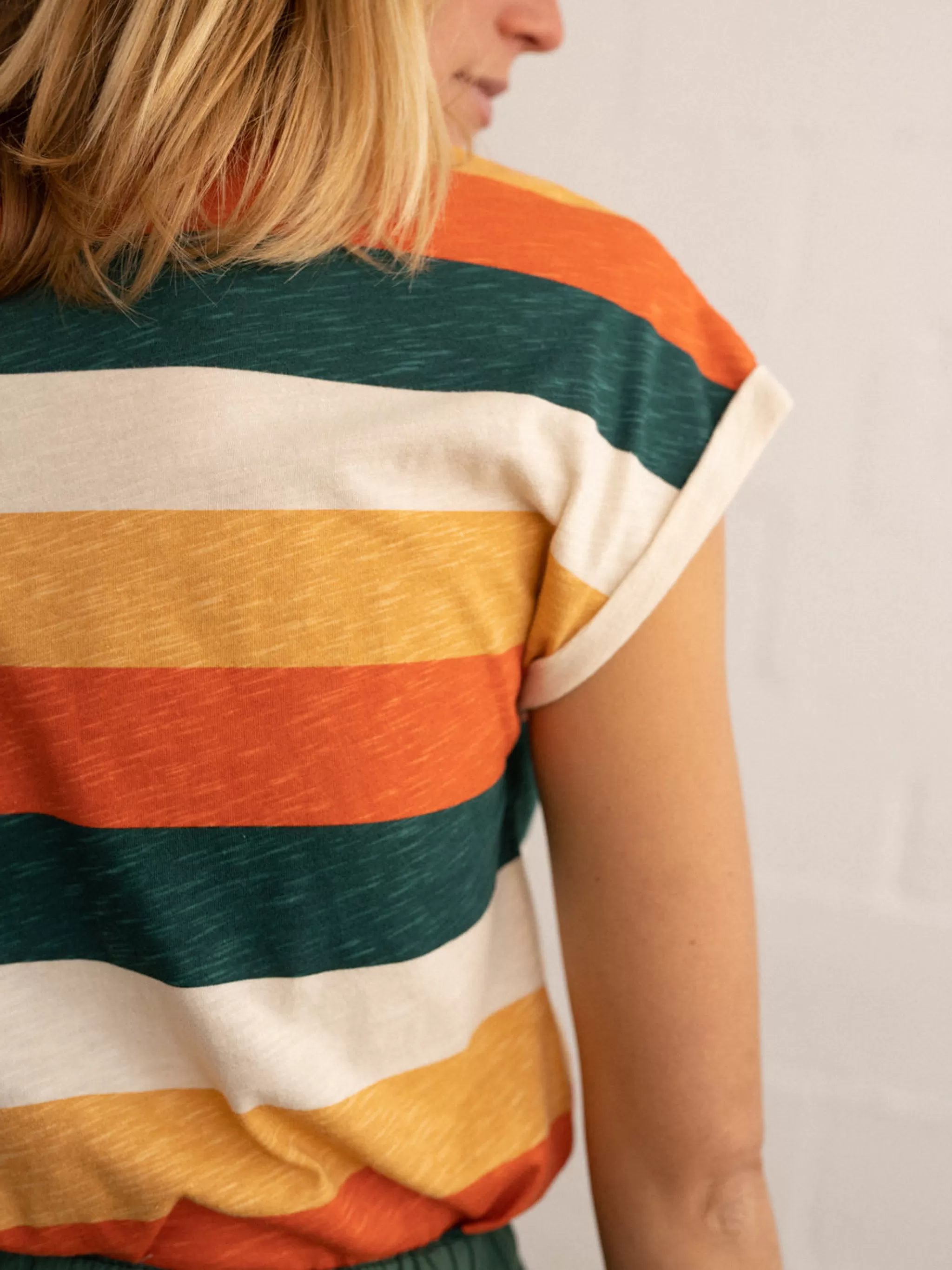 TWOTHIRDS Tops-Gortine Raye