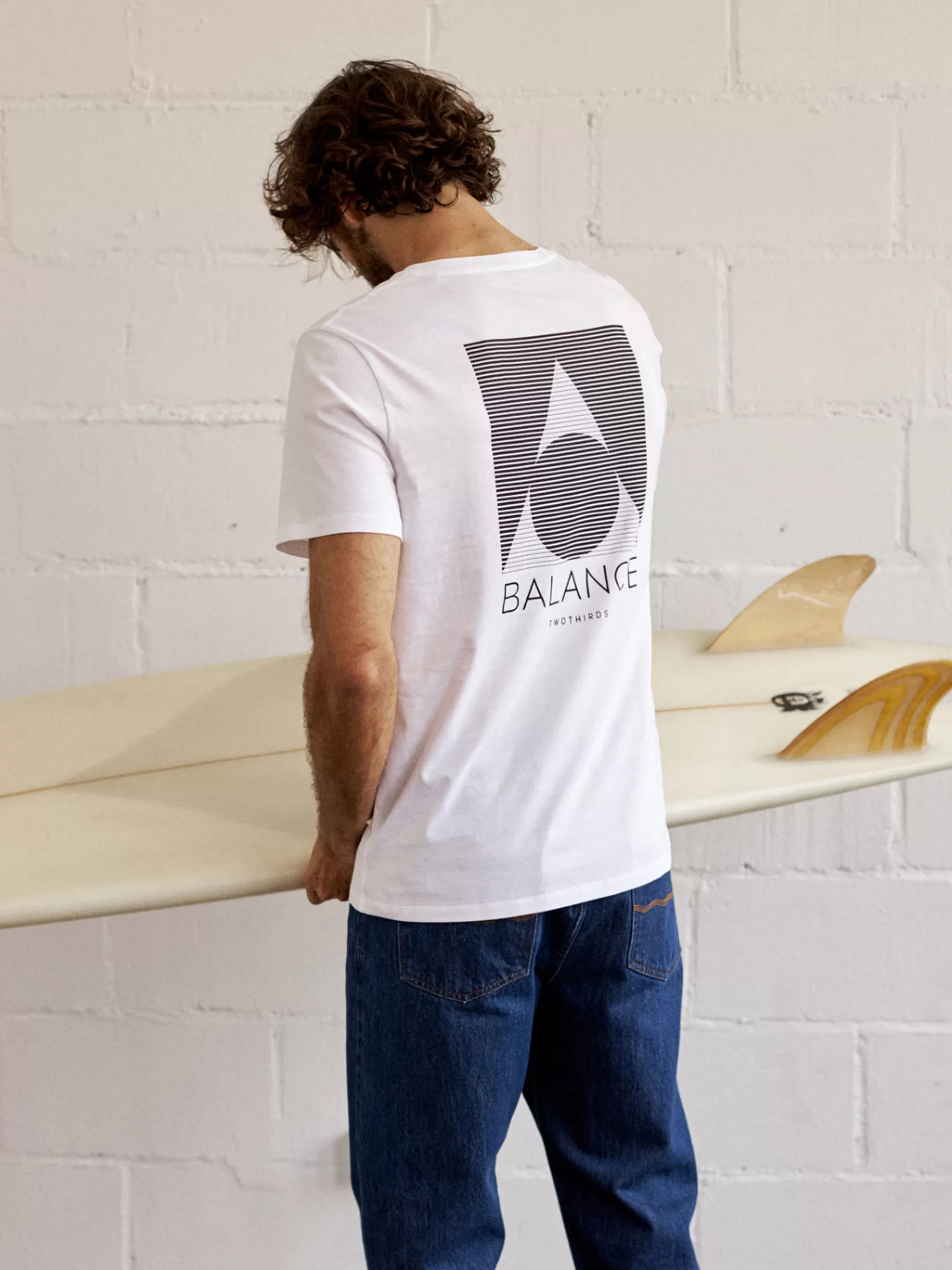 TWOTHIRDS T-Shirts-Grantham Blanc
