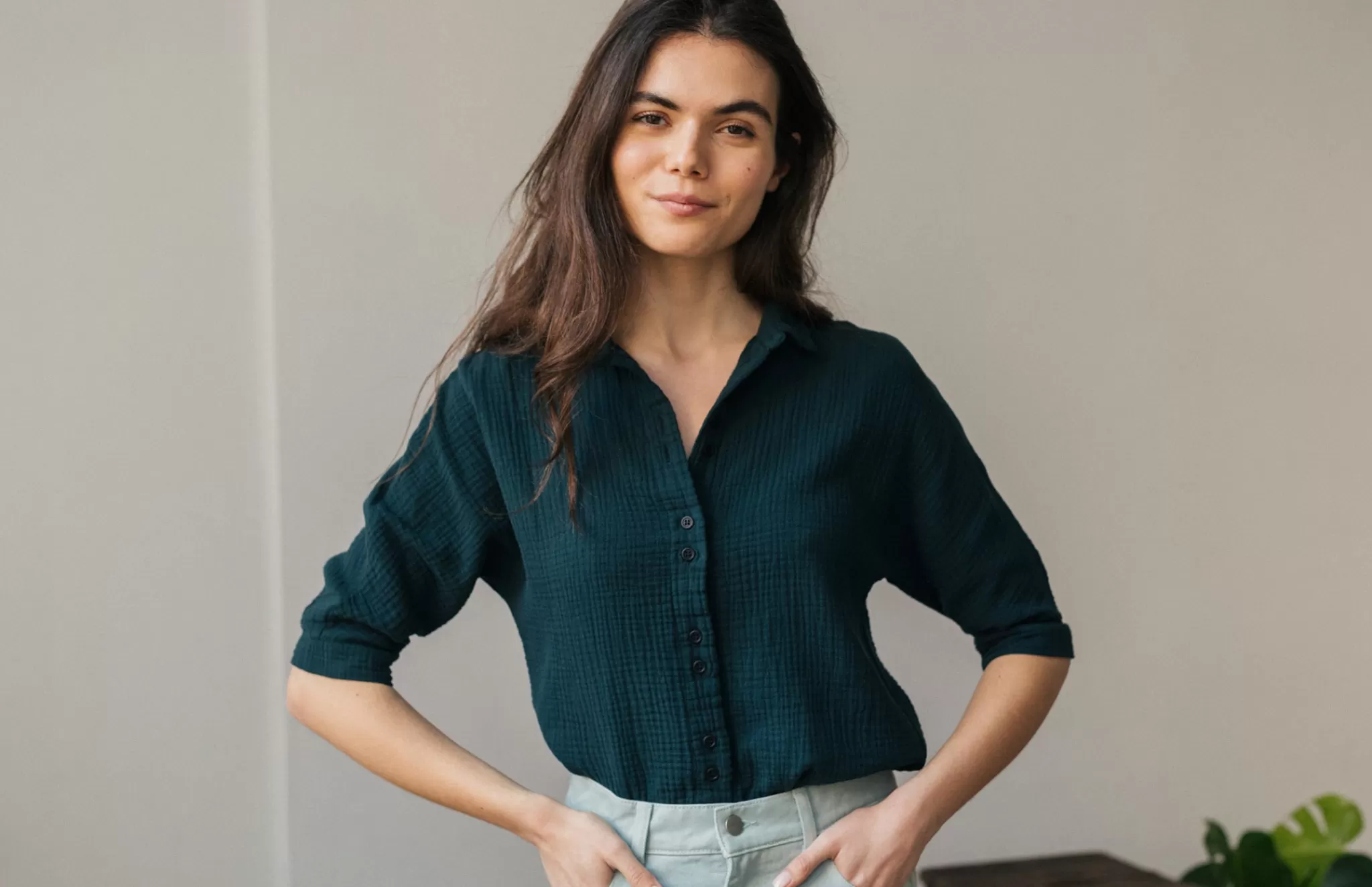 TWOTHIRDS Shirts-Guguan Mer Profonde
