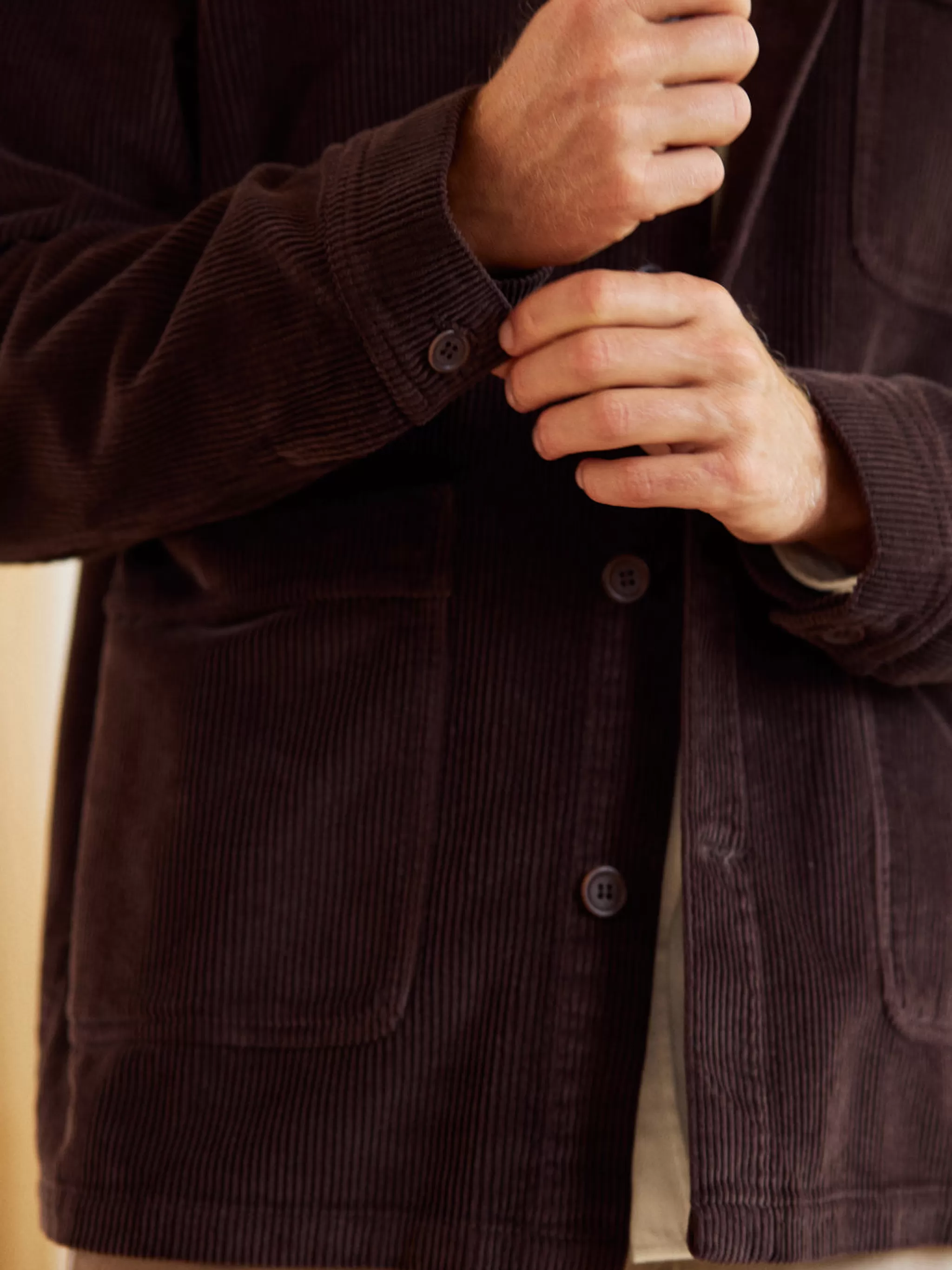 TWOTHIRDS Jackets-Hellisey Brun Taupe