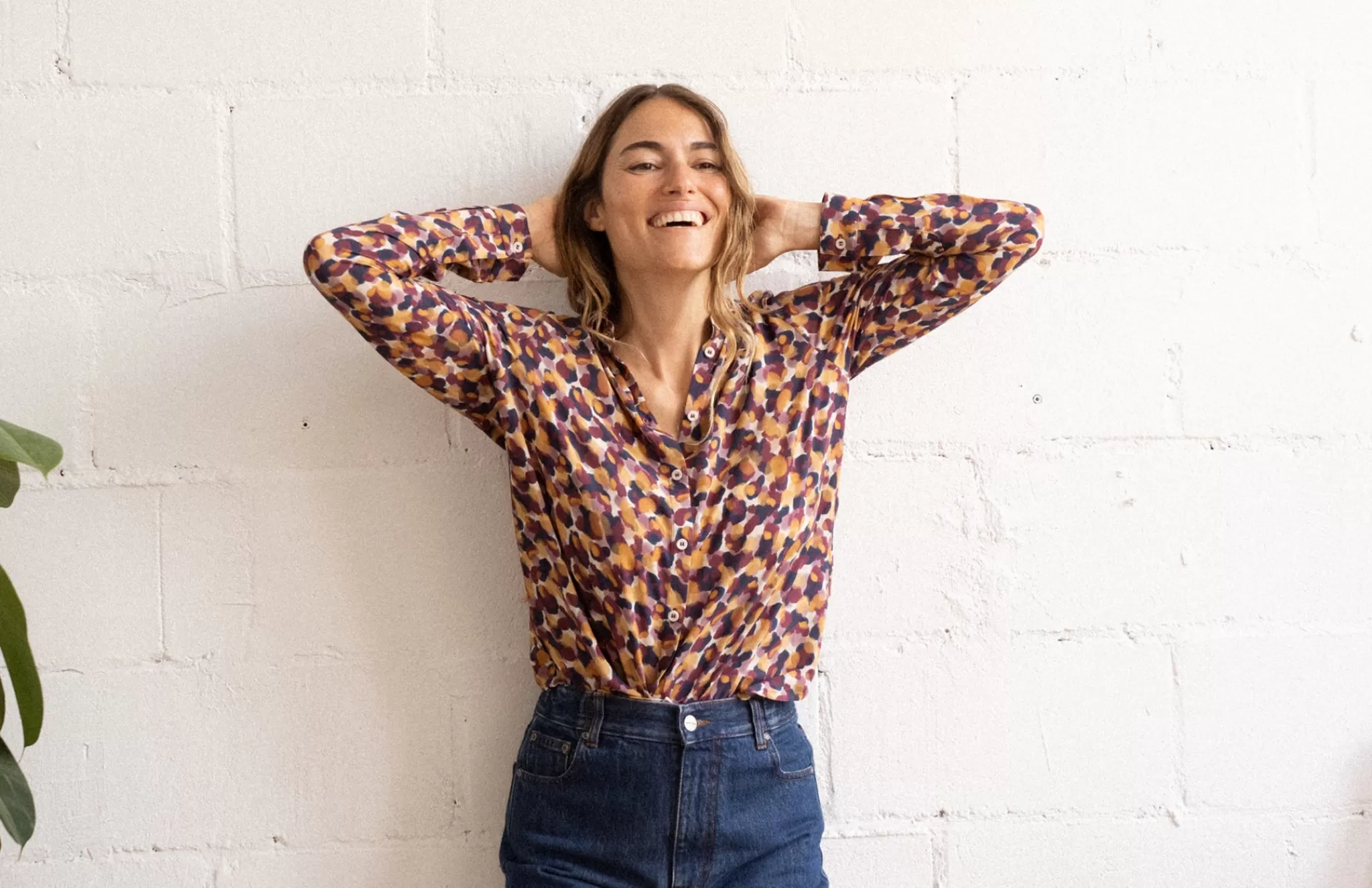 TWOTHIRDS Shirts-Homonhon Points Abstraits
